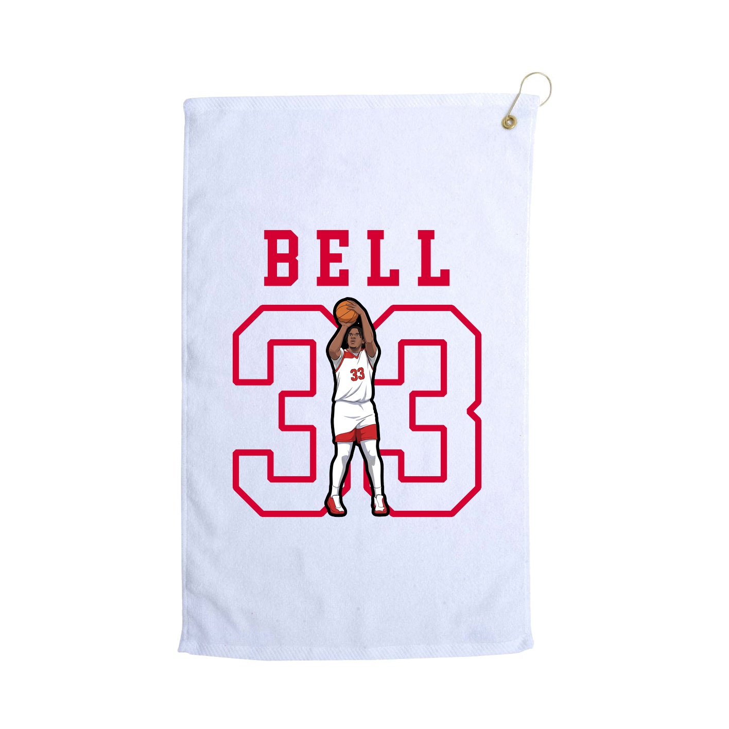 Golf Towel — Shirsey in White