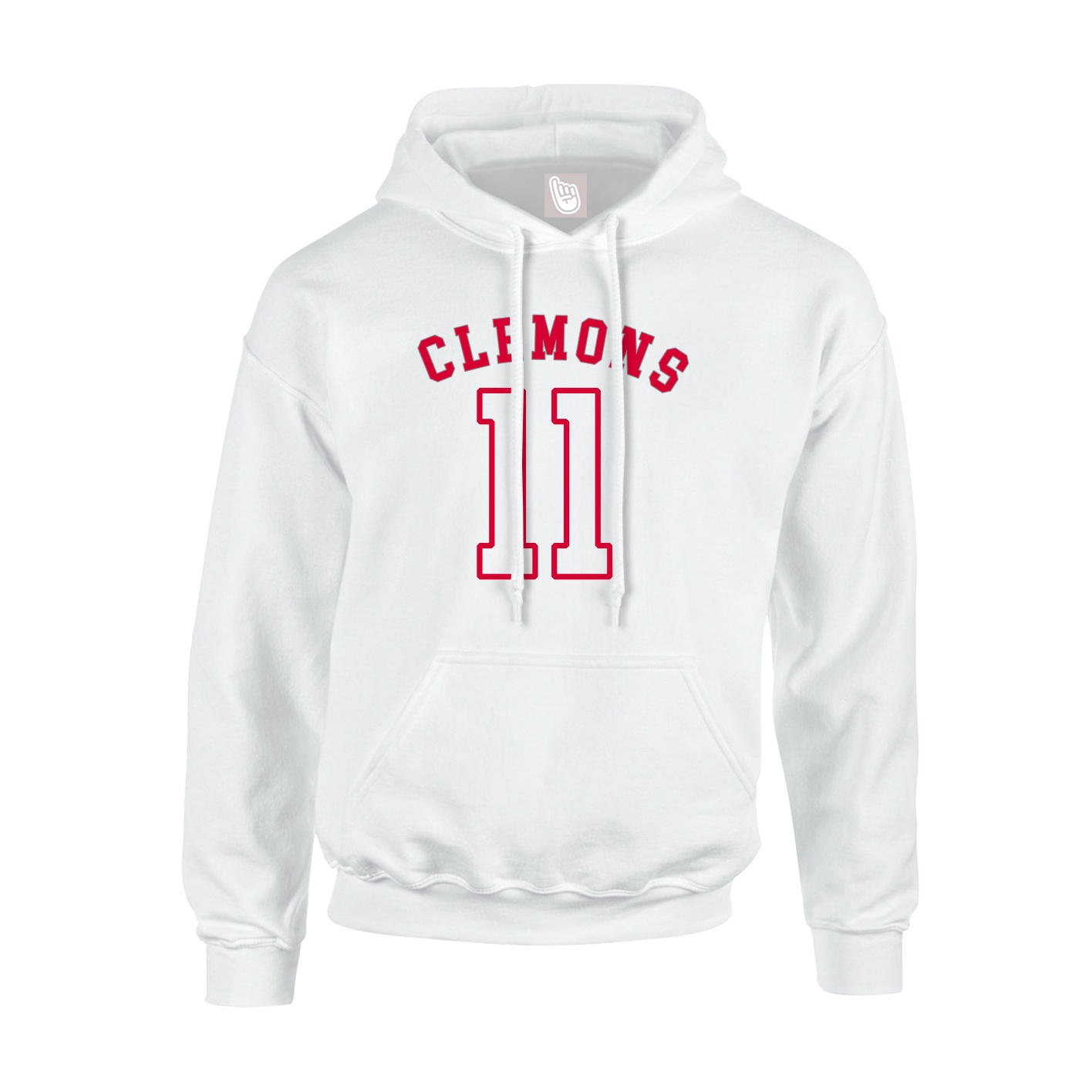 Hoodie — Shirsey Arch in White