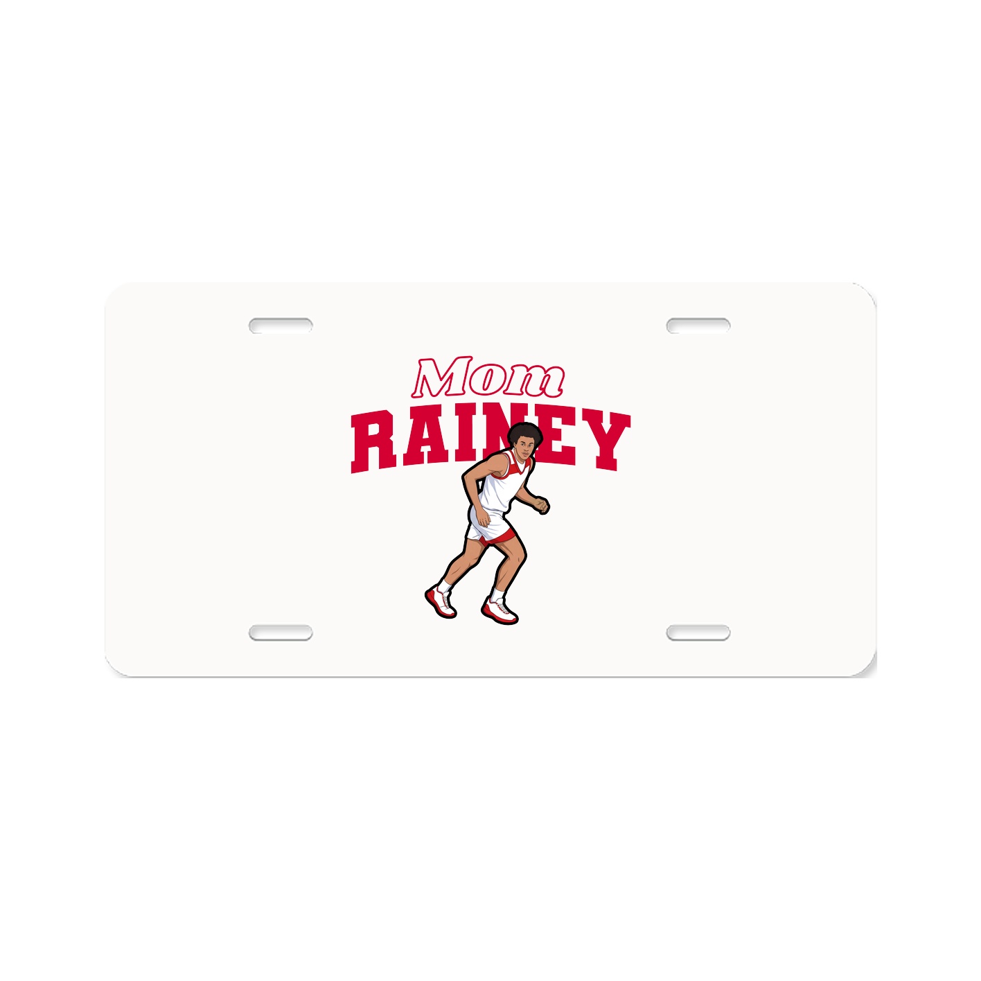 License Plate — Mothers Day Block in Classic