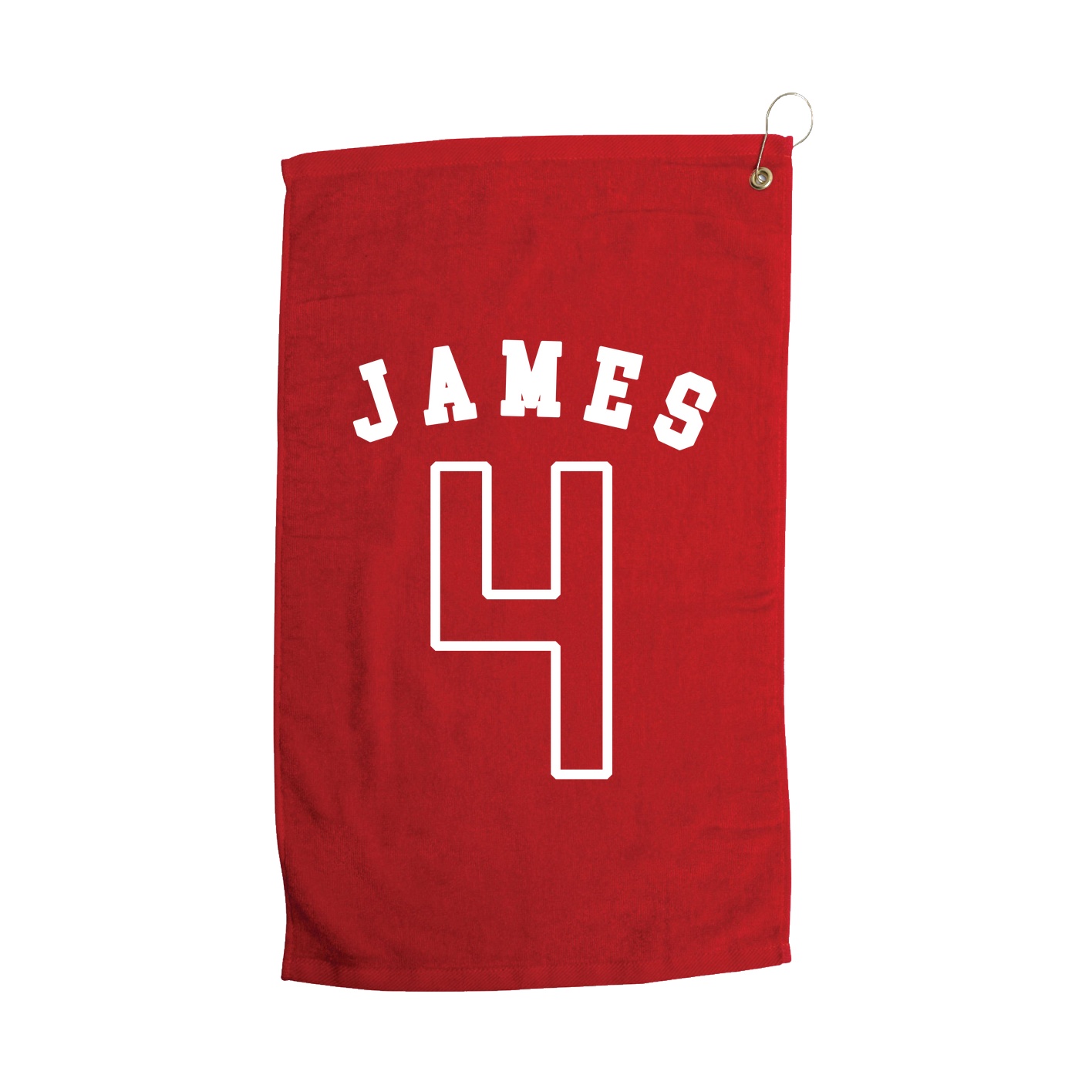 Golf Towel — Shirsey Arch in Red