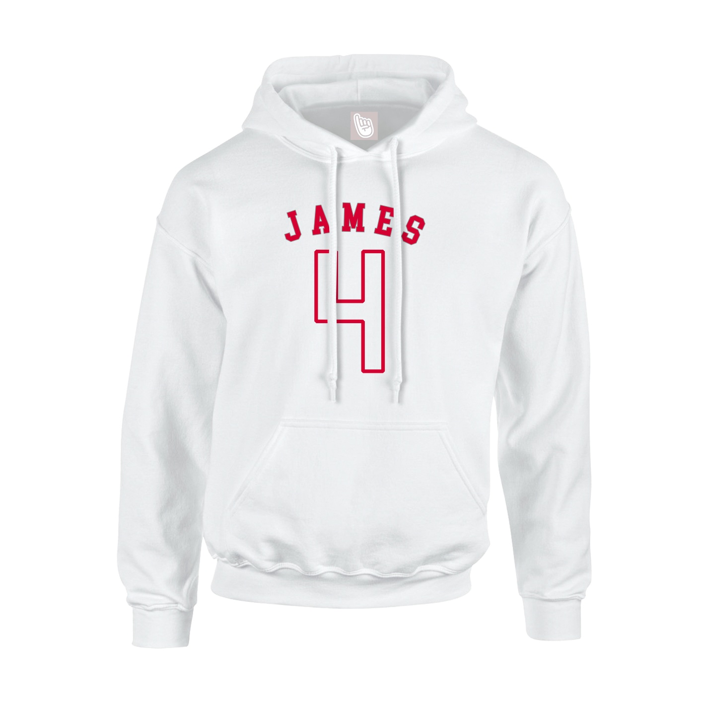 Hoodie — Shirsey Arch in White