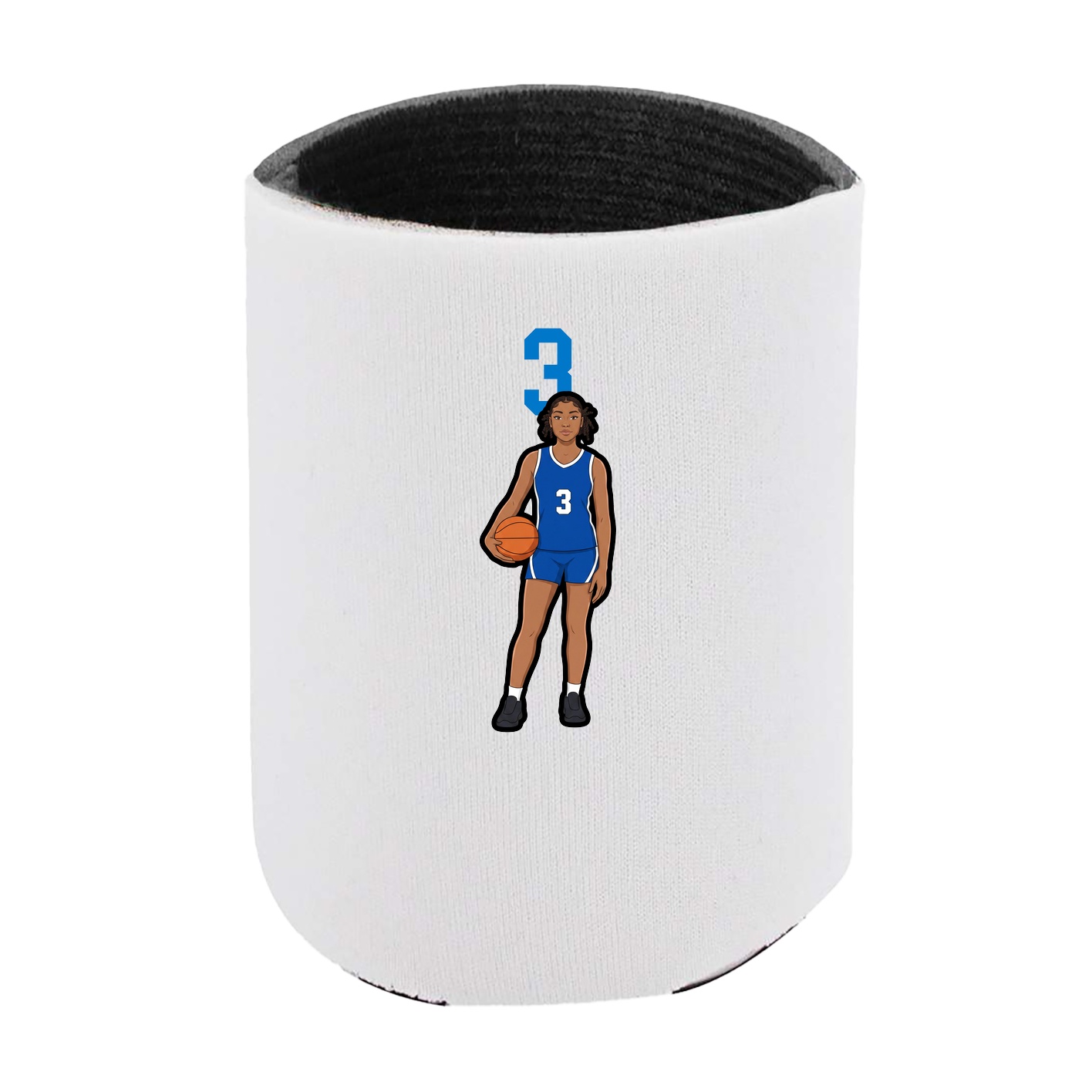 Can Holder — Number Top in White