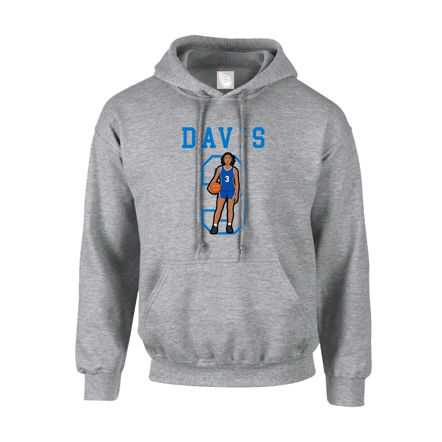 Hoodie — Shirsey in Grey