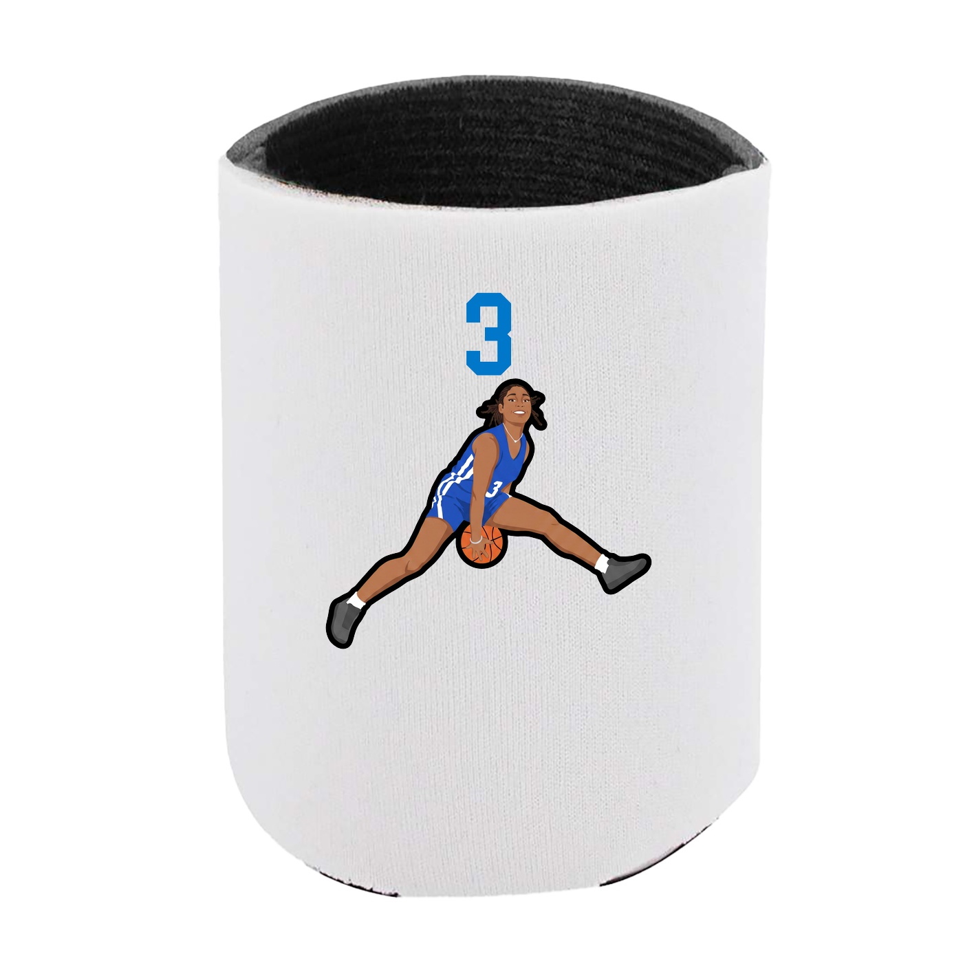 Can Holder — Number Top in White