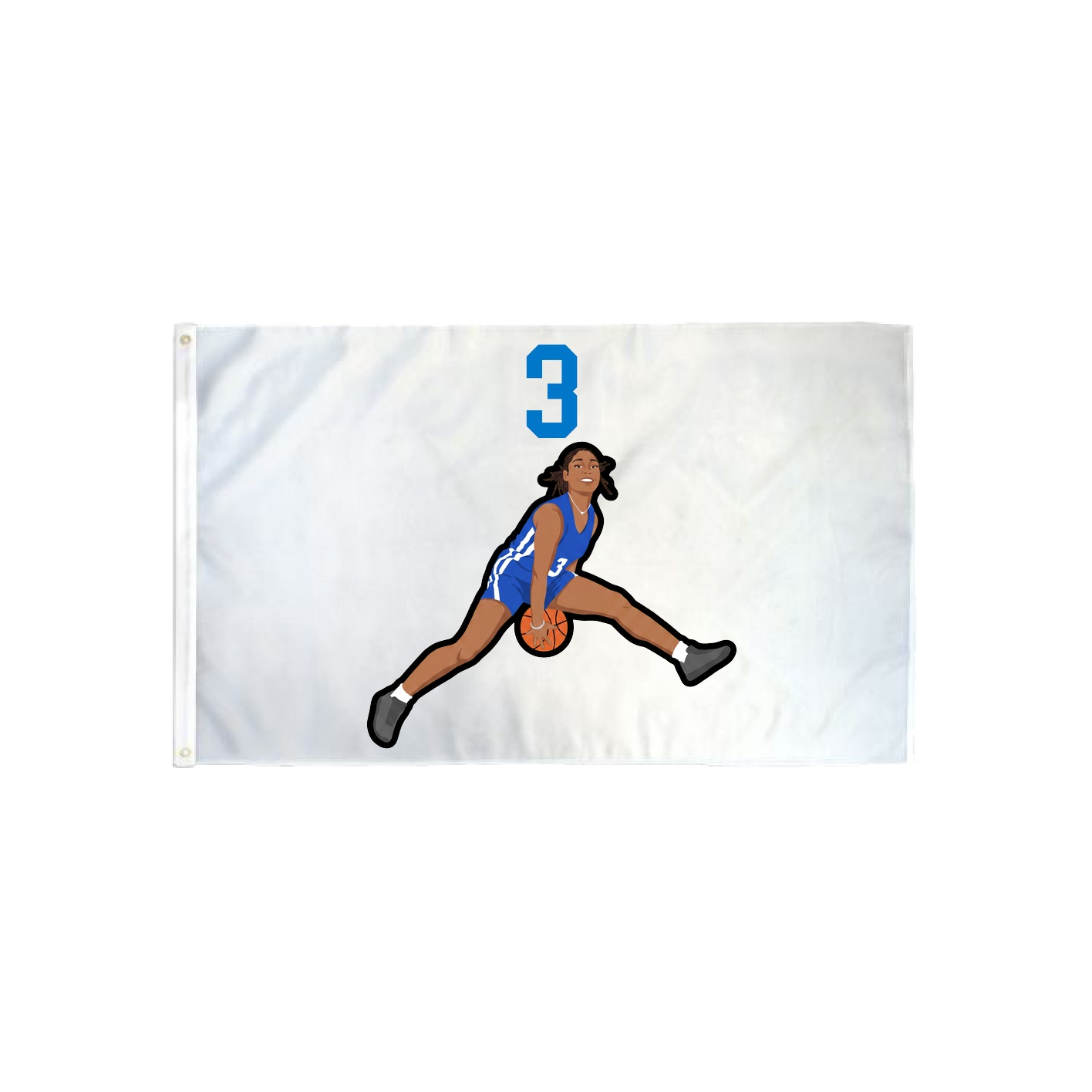 3x5 Flag — Number Top in Classic