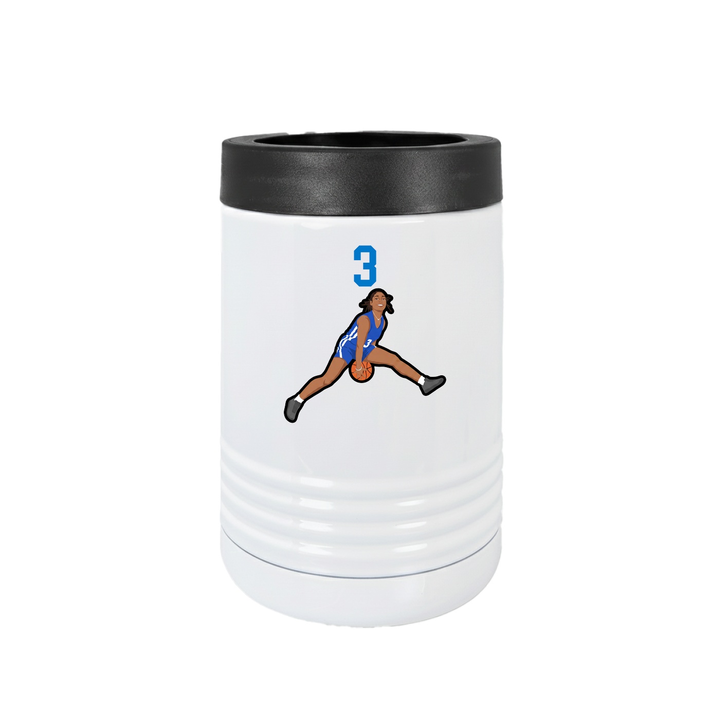Beverage Holder — Number Top in White