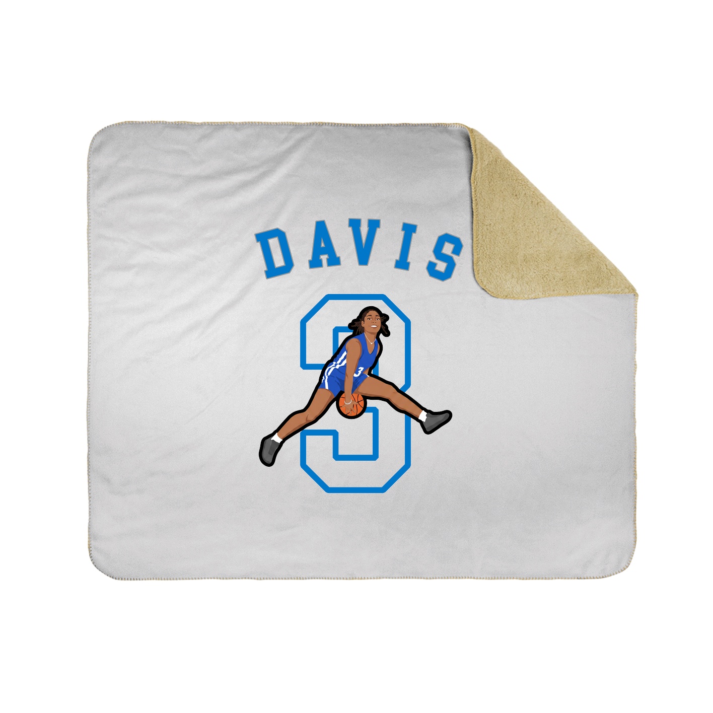 Throw Blanket — Shirsey Arch in White