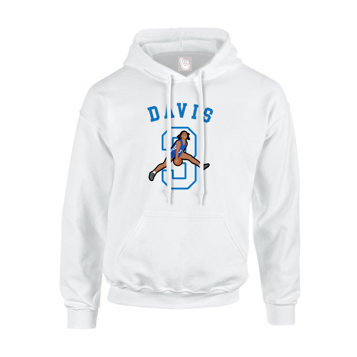 Youth Hoodie — Shirsey Arch in White