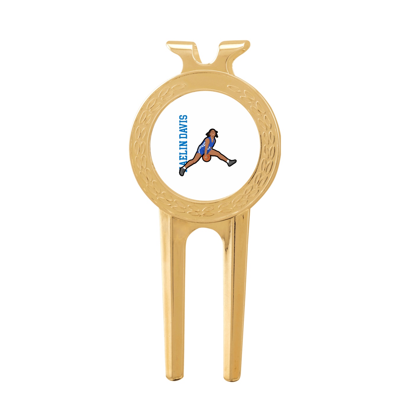 Divot Tool with Ball Marker — Name Vertical in Classic