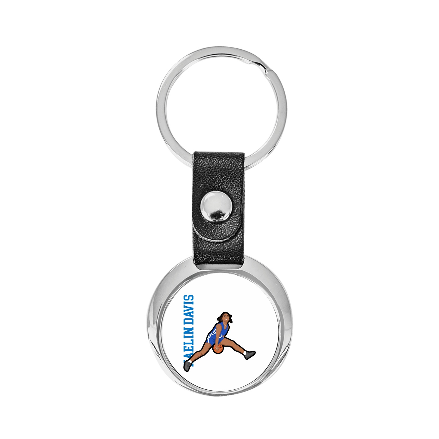 Key Chain — Name Vertical in Classic