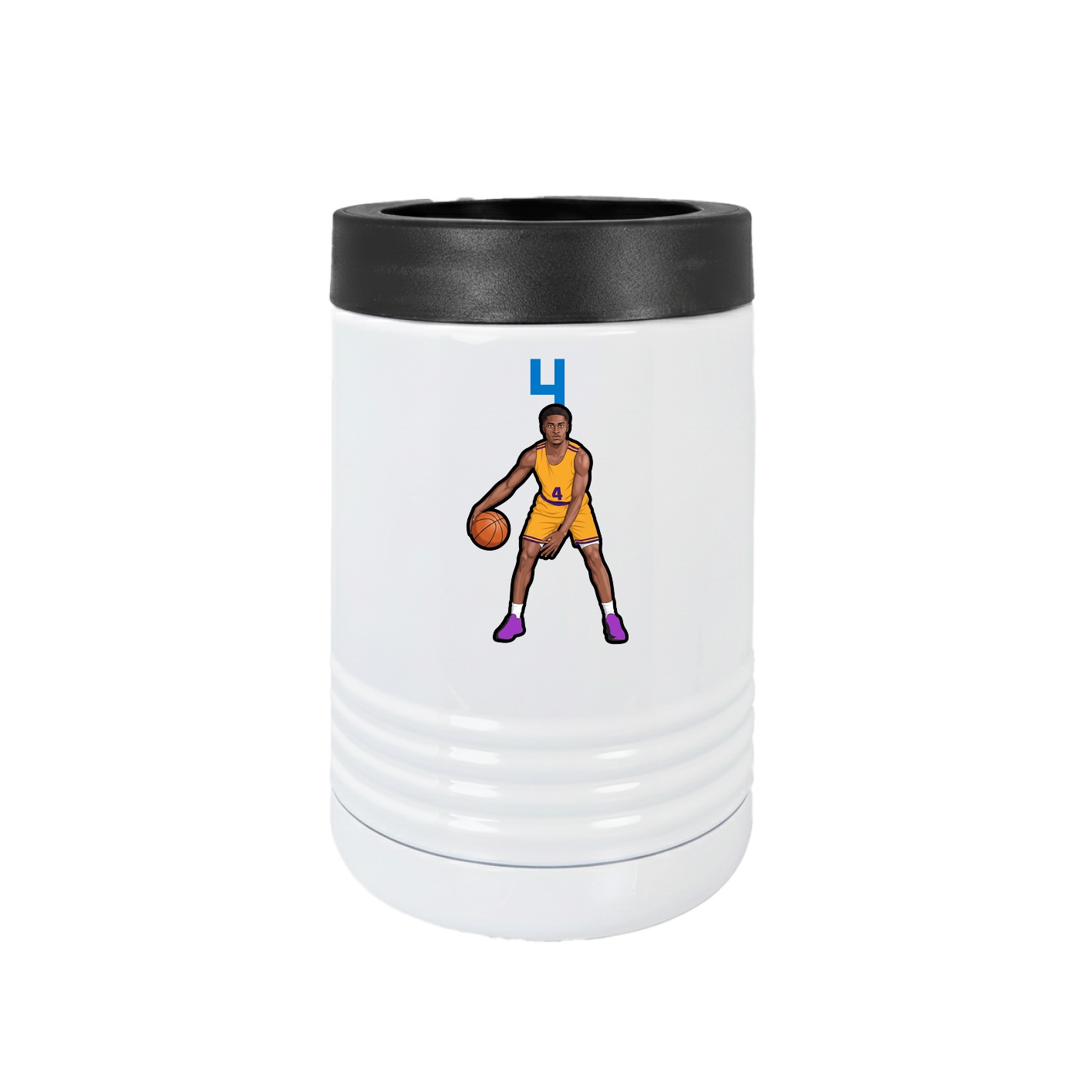 Beverage Holder — Number Top in White