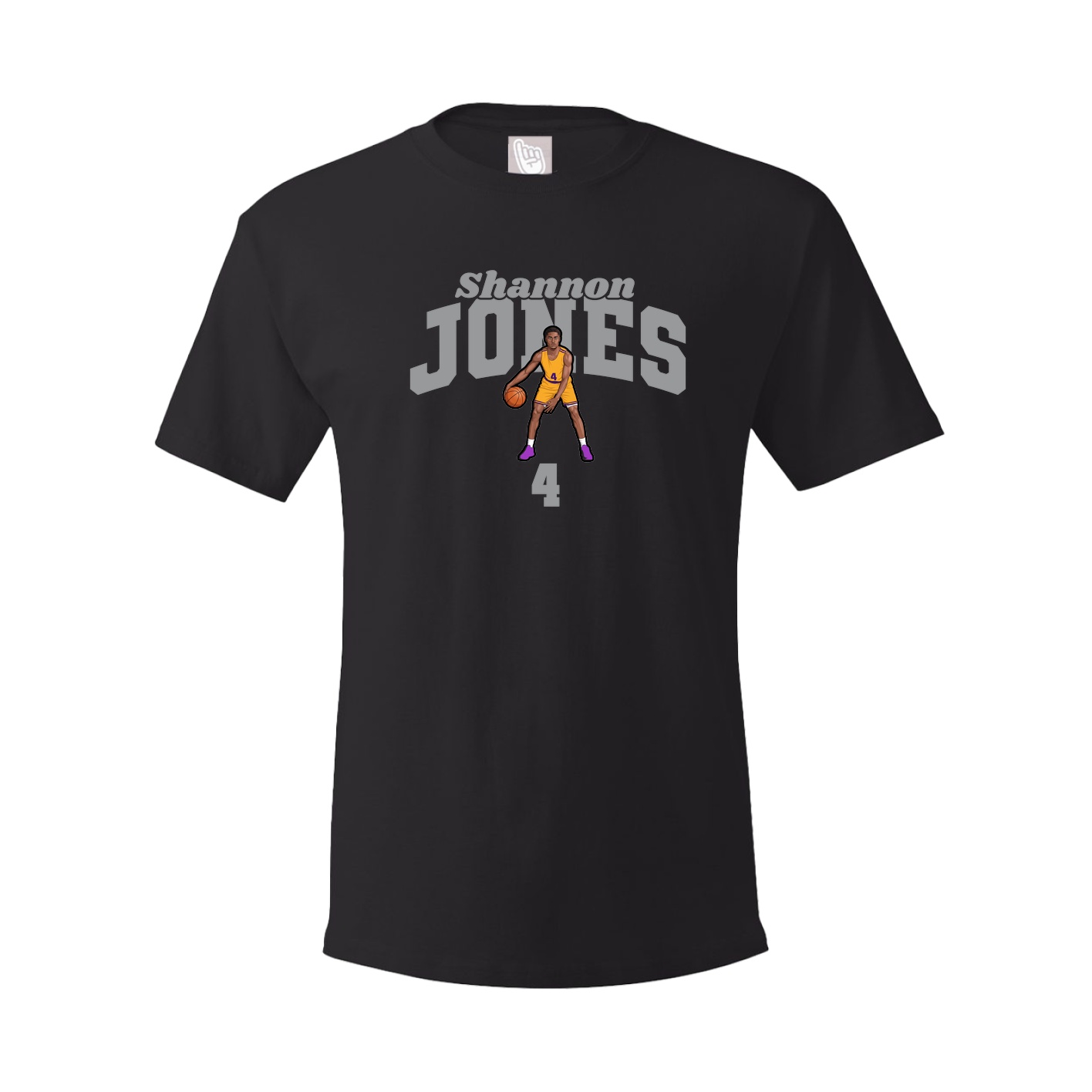 Youth Tee — Signature Arch in Black