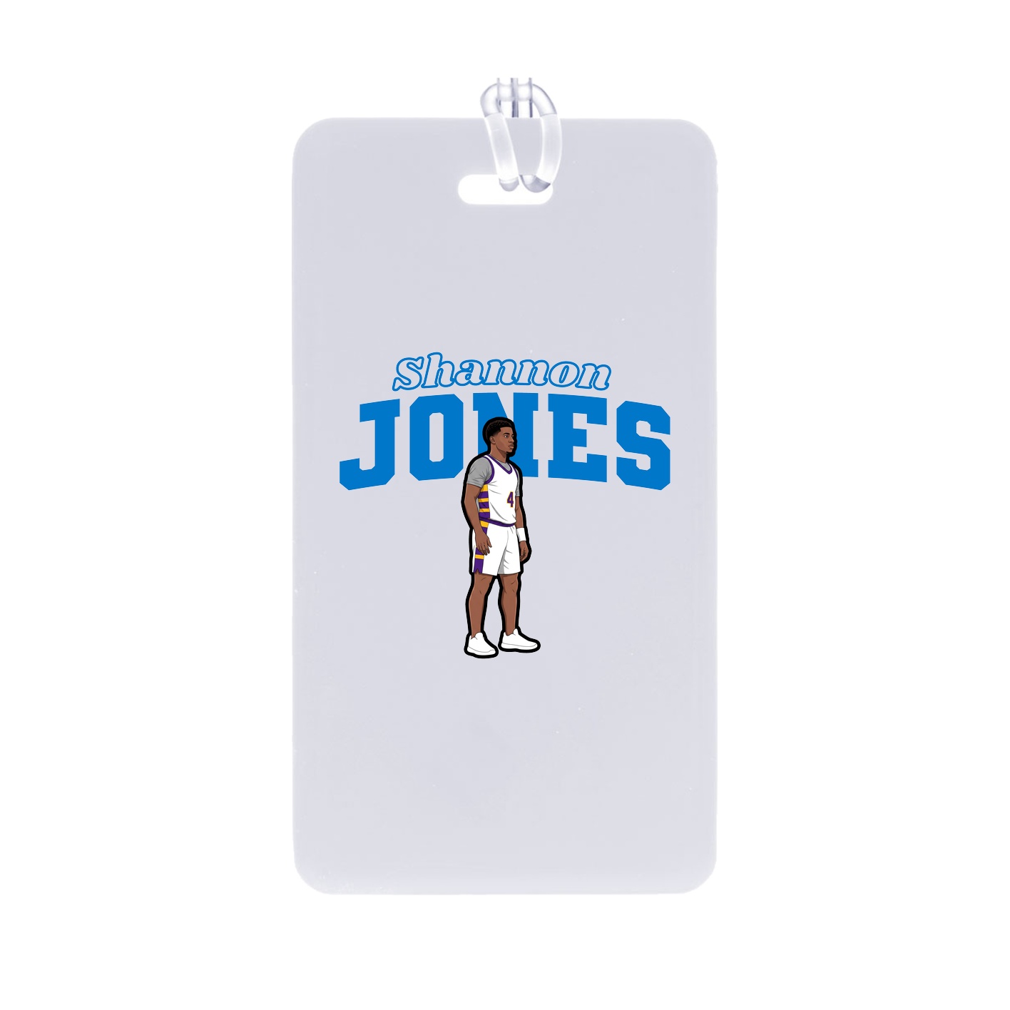 Bag Tag — Name Arch in Classic
