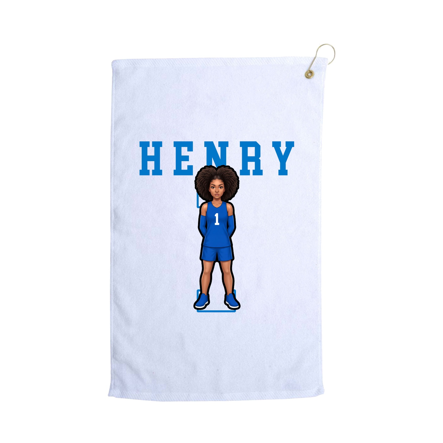 Golf Towel — Shirsey in White
