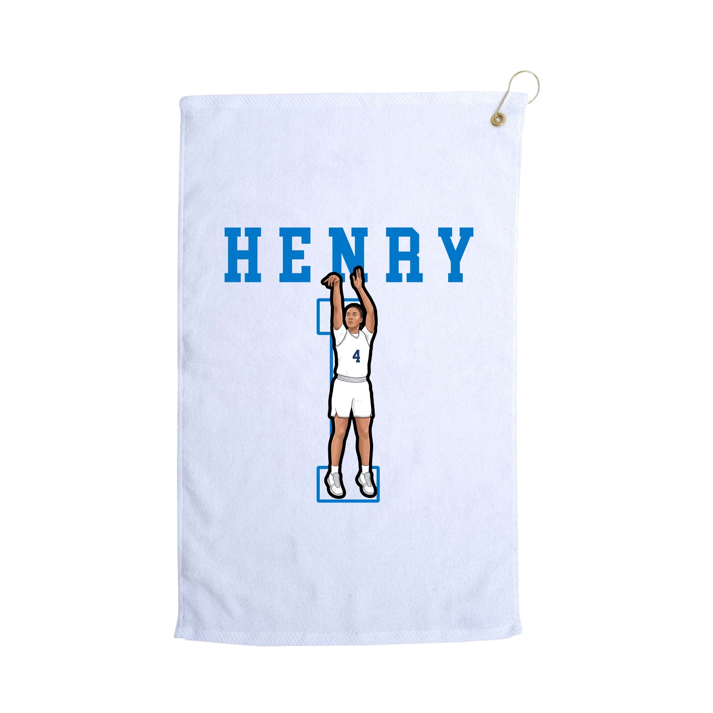 Golf Towel — Shirsey in White