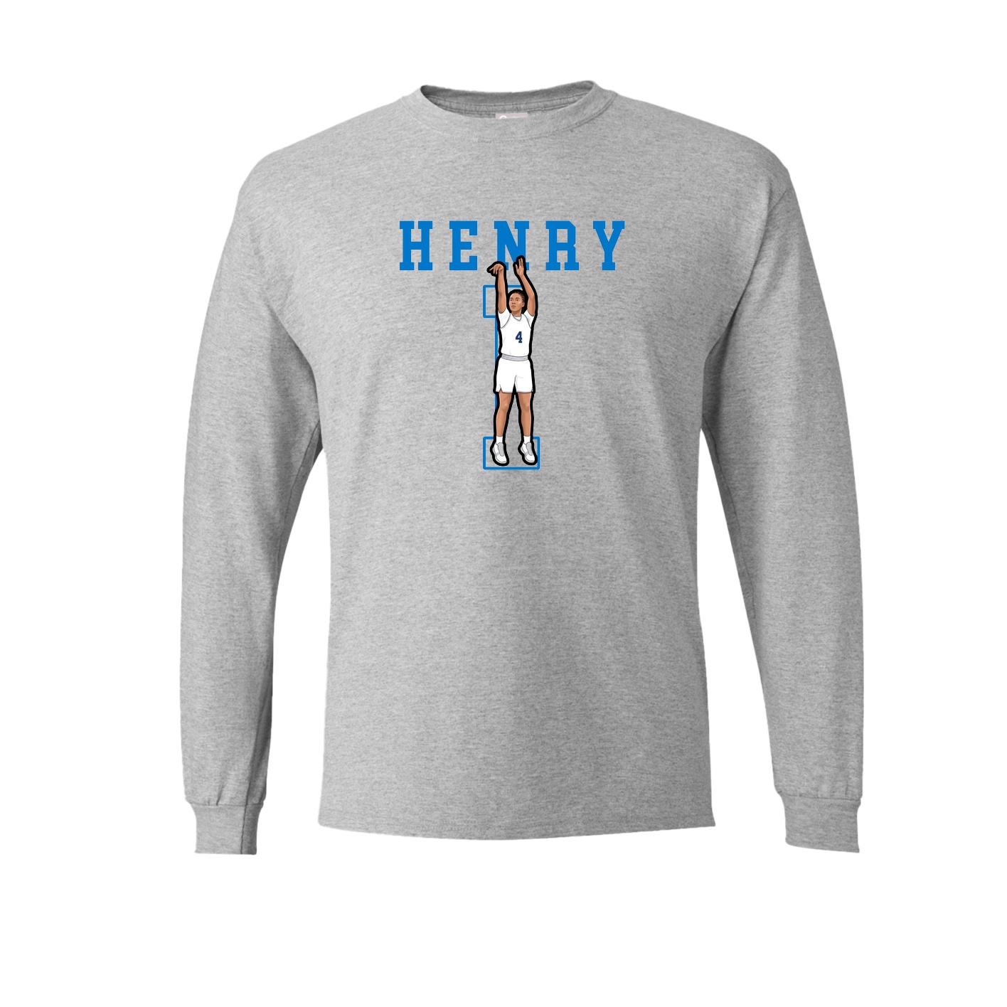 Long Sleeve Tee — Shirsey in Grey