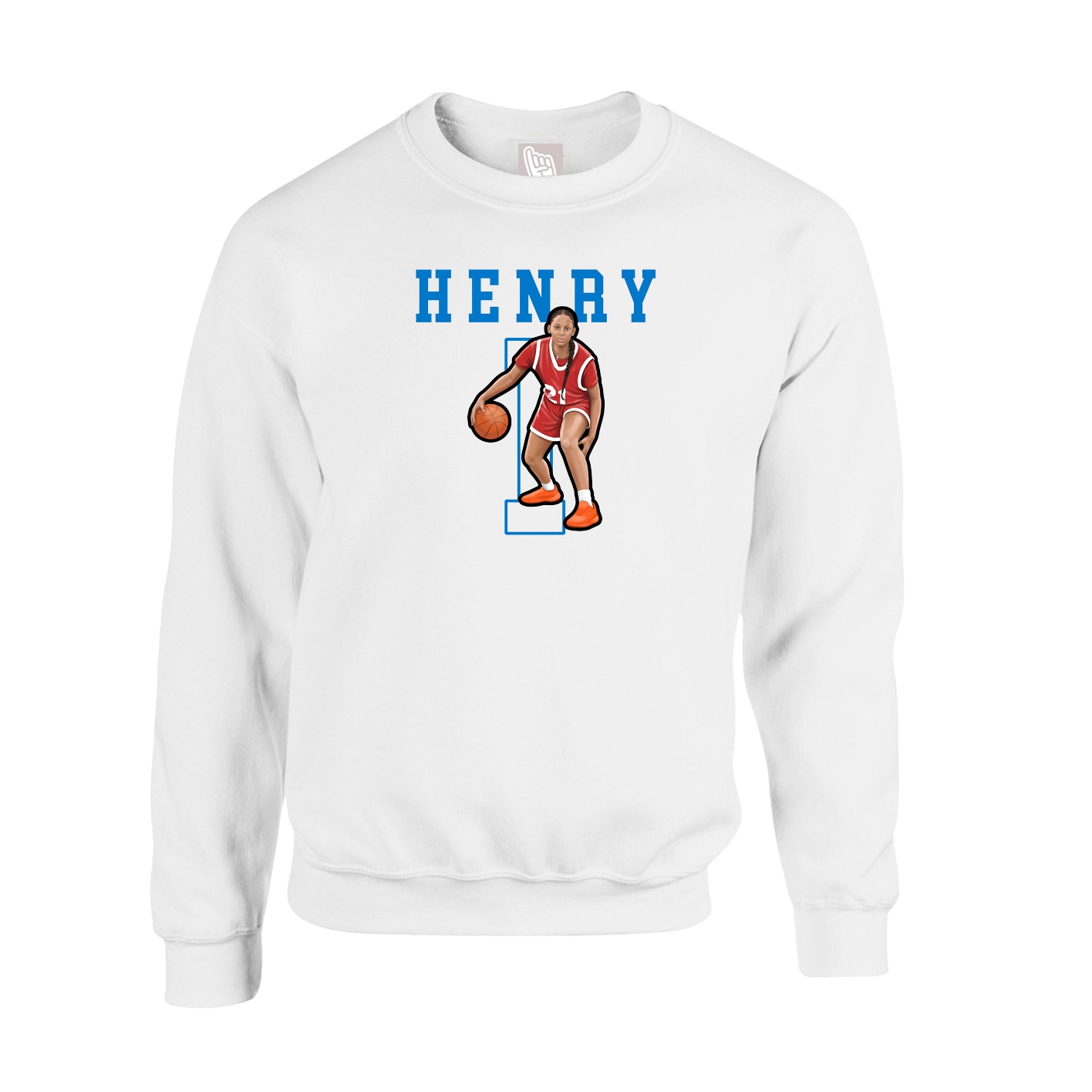 Fleece Crew — Shirsey in White