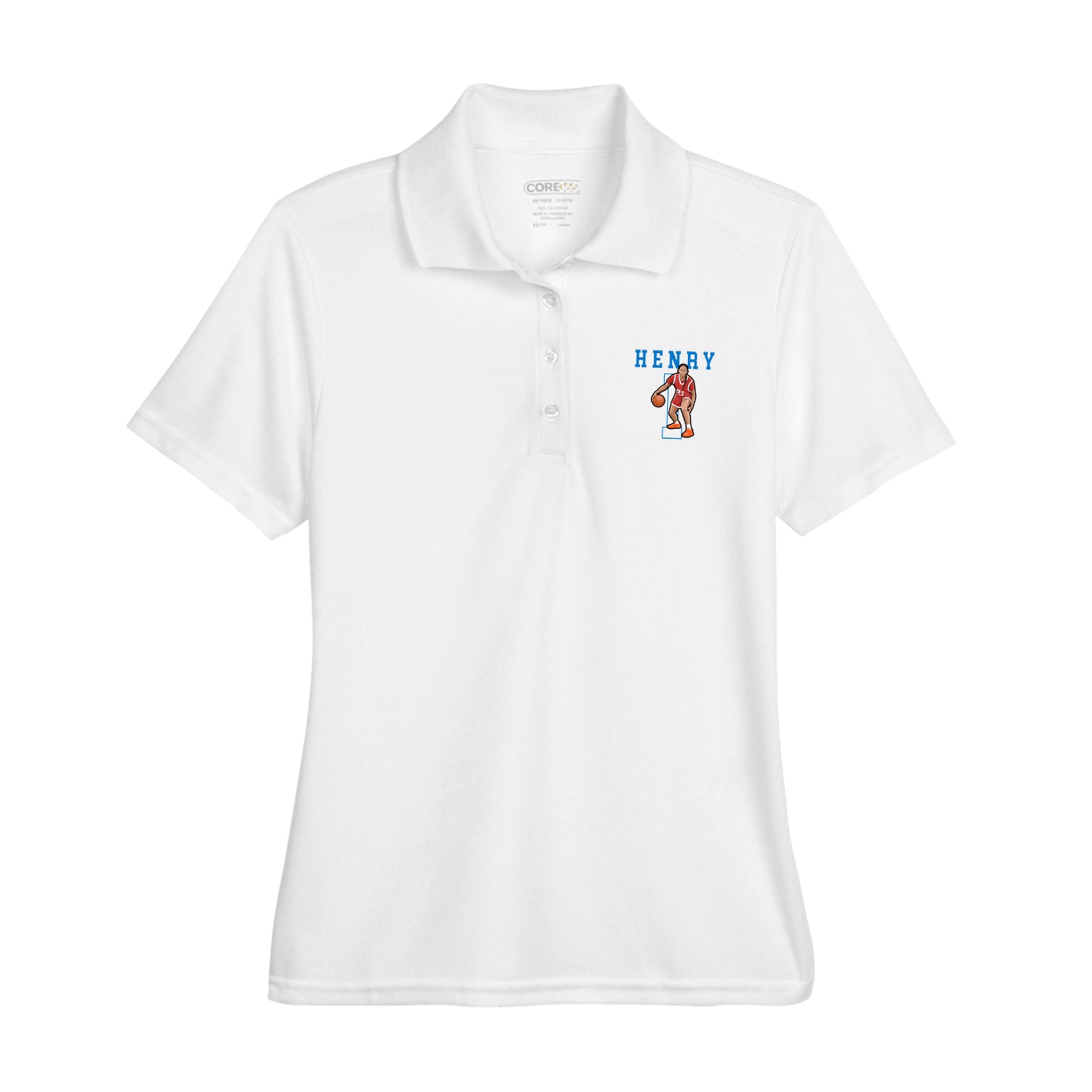 Womens Performance Polo — Shirsey in White