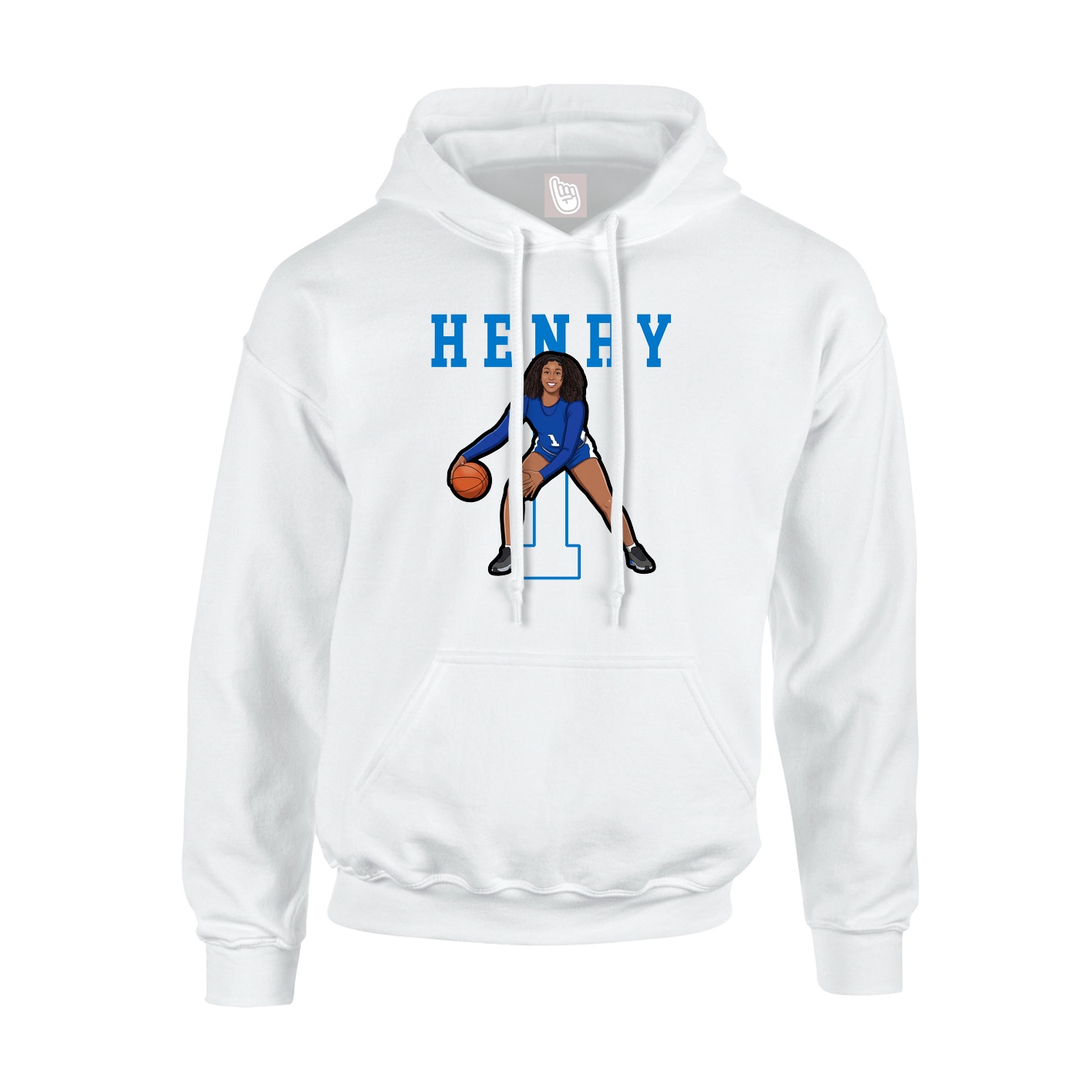 Youth Hoodie — Shirsey in White