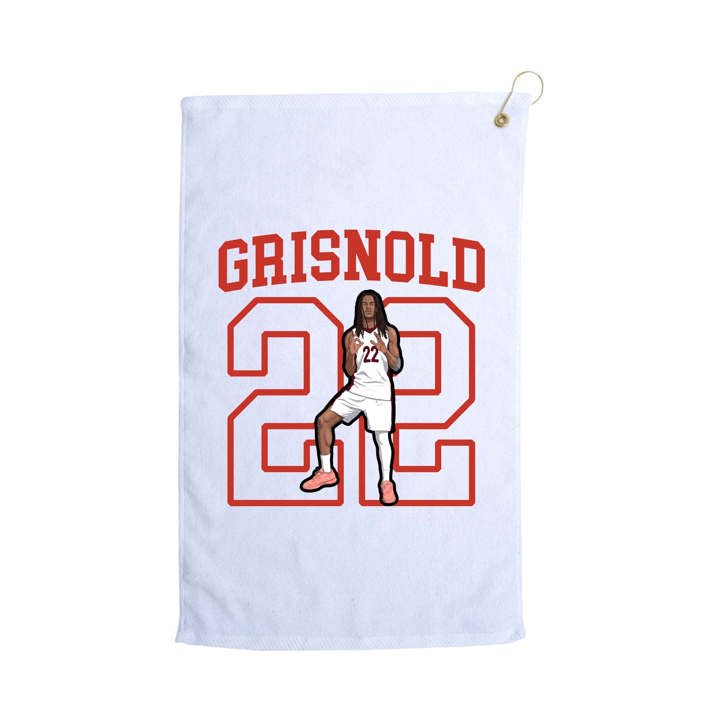 Golf Towel — Shirsey in White
