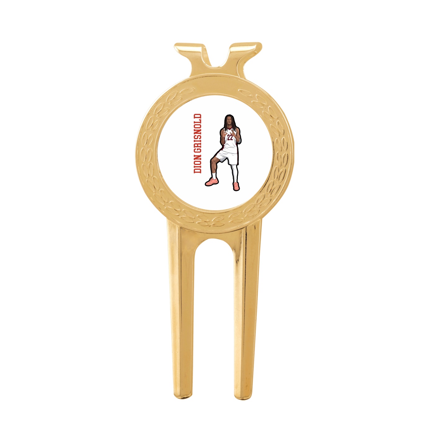 Divot Tool with Ball Marker — Name Vertical in Classic