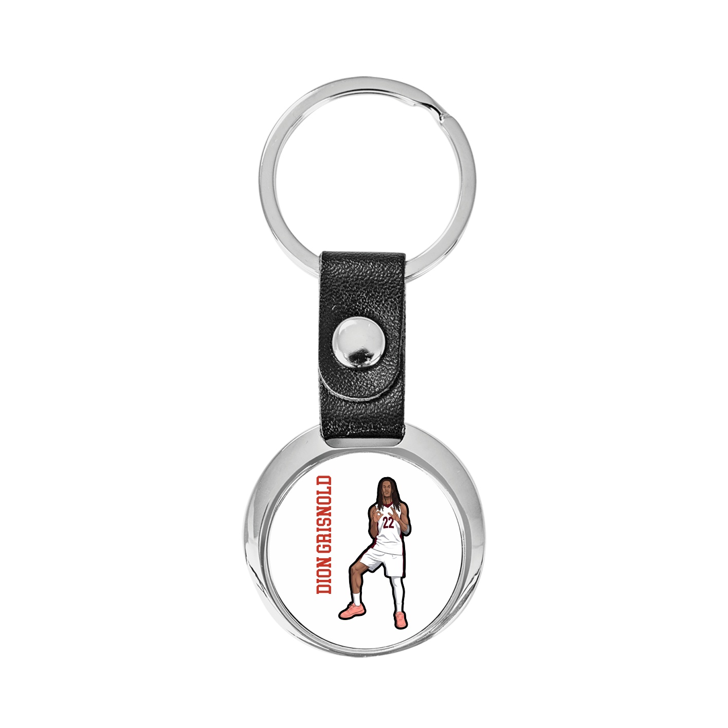 Key Chain — Name Vertical in Classic