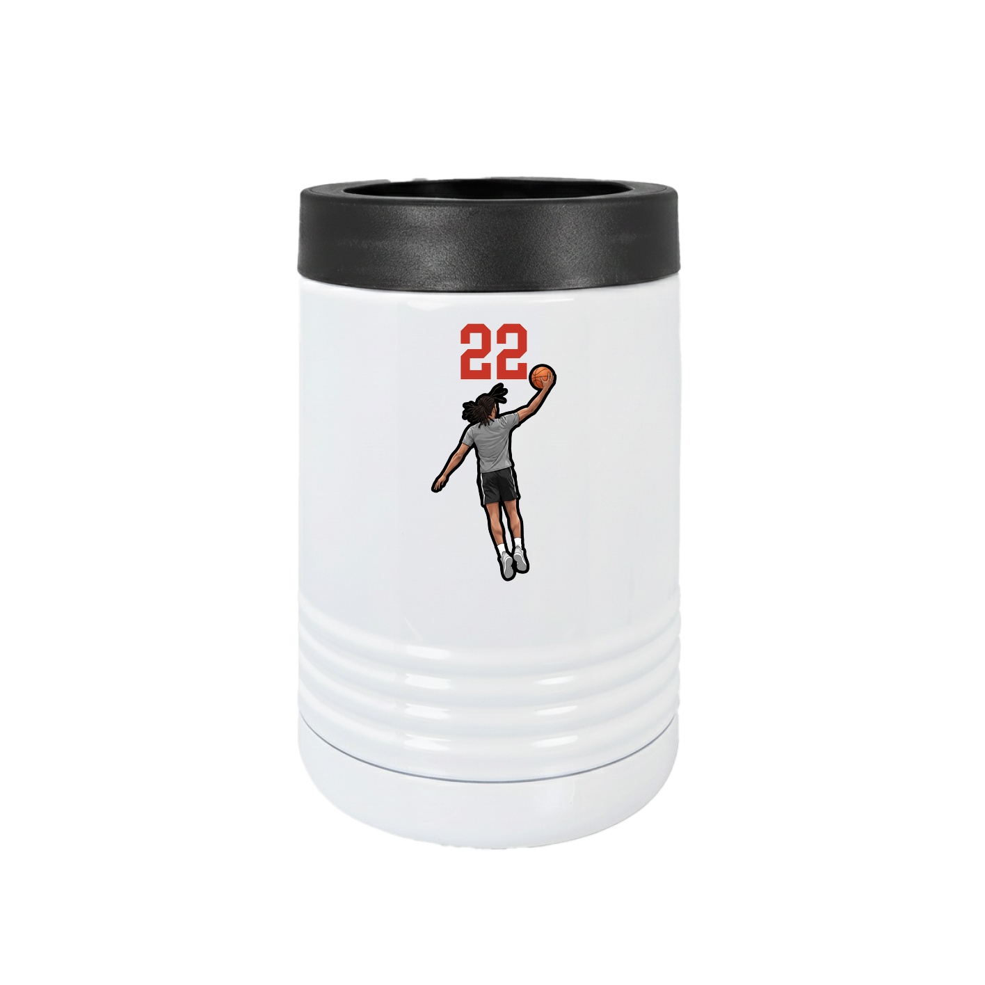 Beverage Holder — Number Top in White