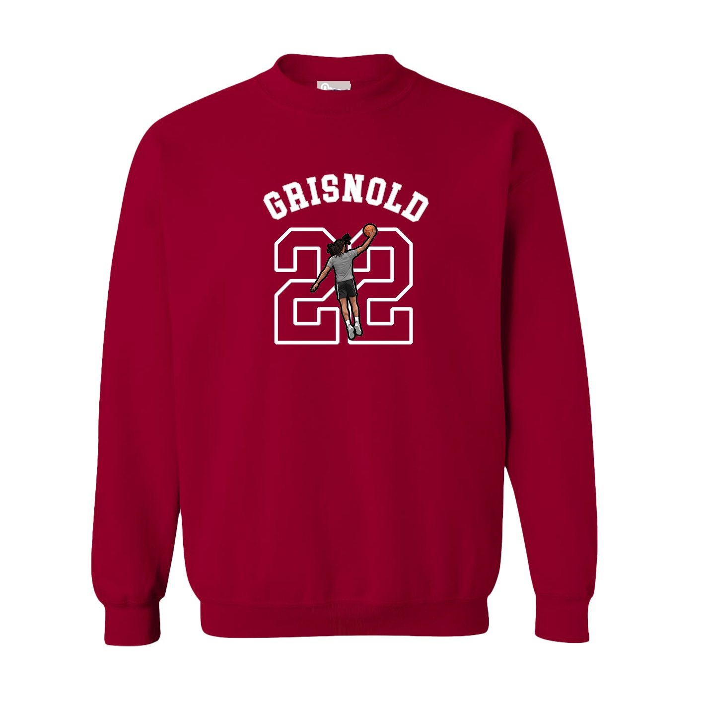 Fleece Crew — Shirsey Arch in Cardinal