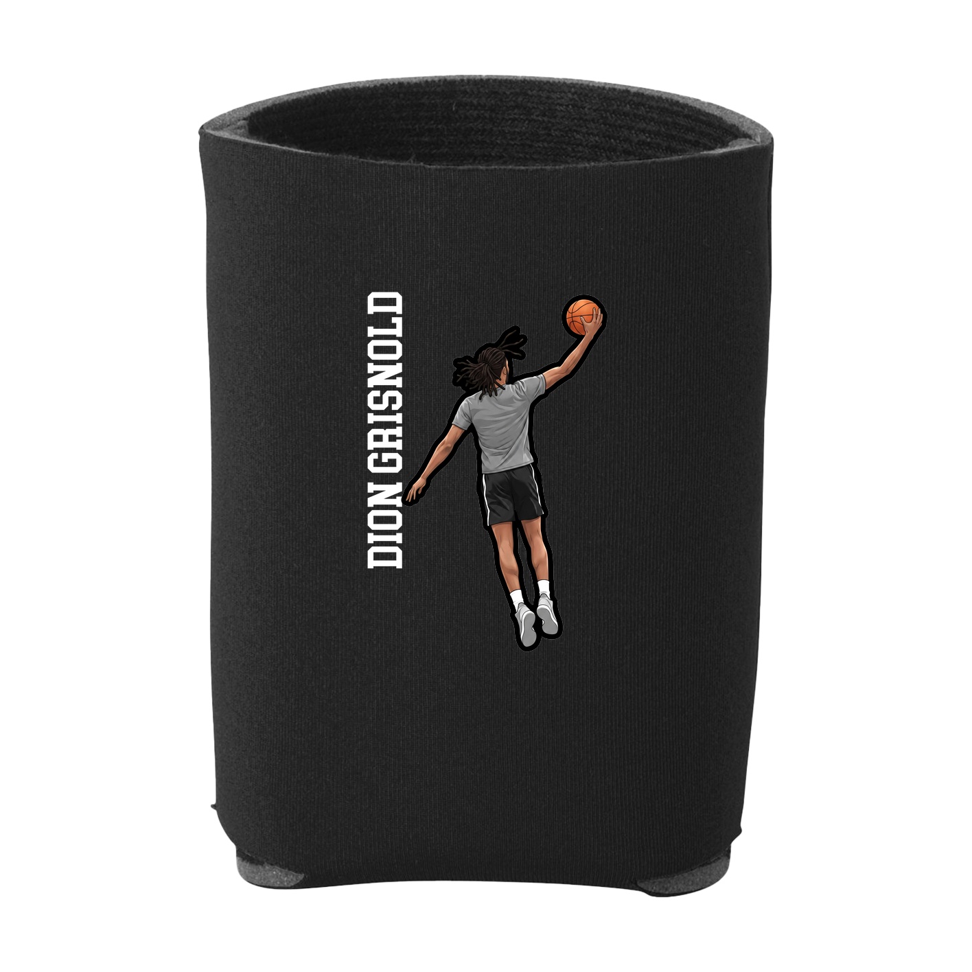 Can Holder — Name Vertical in Black