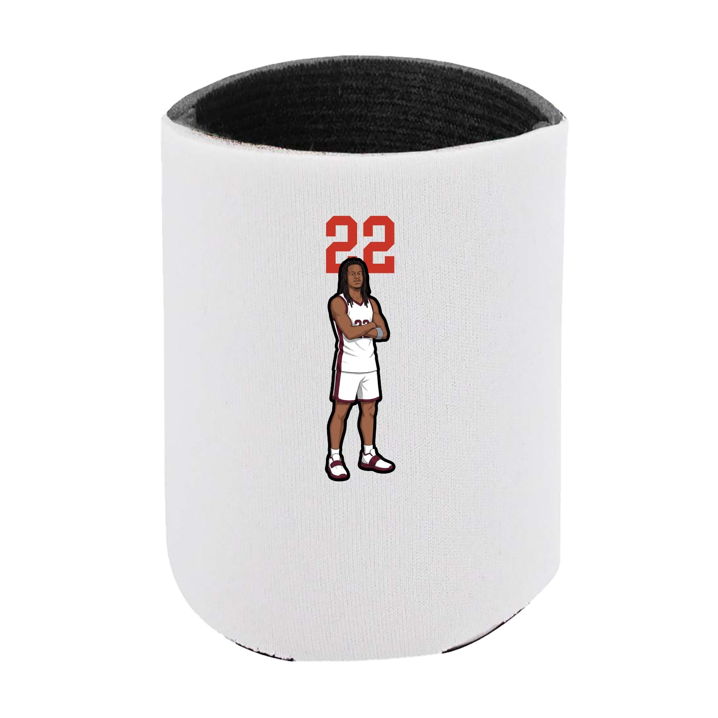 Can Holder — Number Top in White