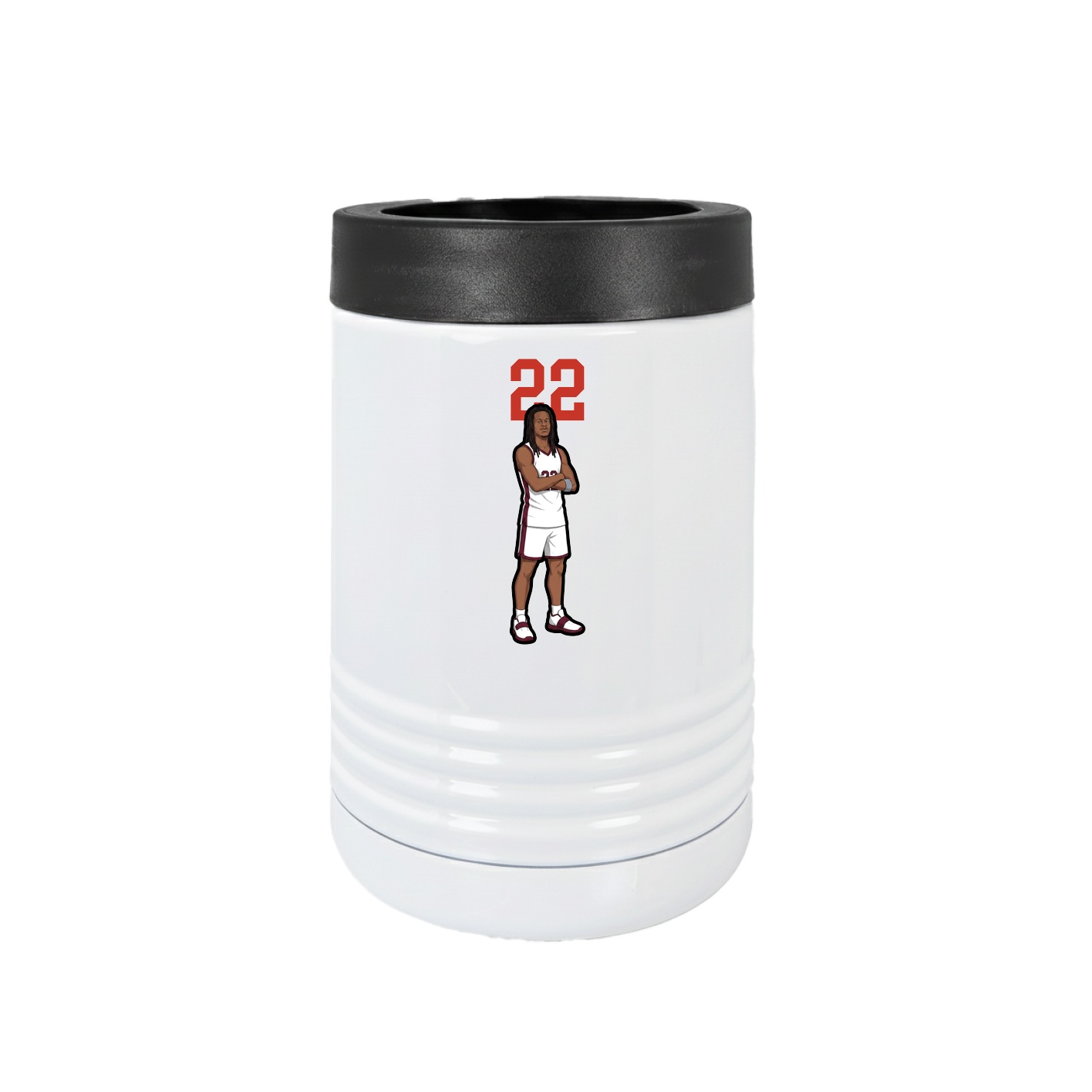 Beverage Holder — Number Top in White