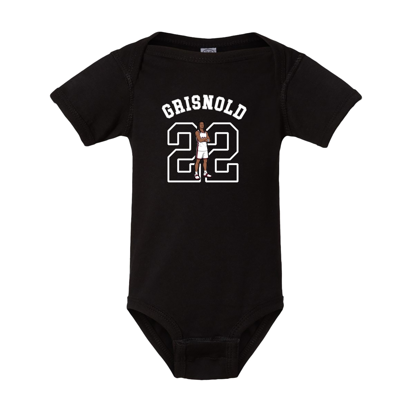 Baby Onesie — Shirsey Arch in Black