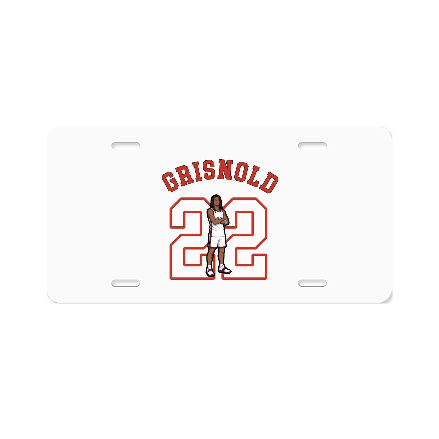 License Plate — Shirsey Arch in Classic