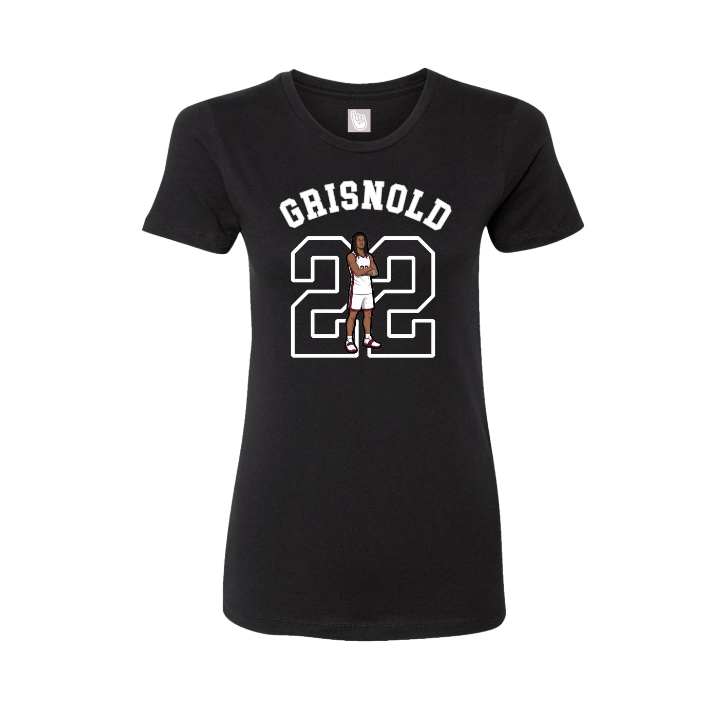 Womens Tee — Shirsey Arch in Black