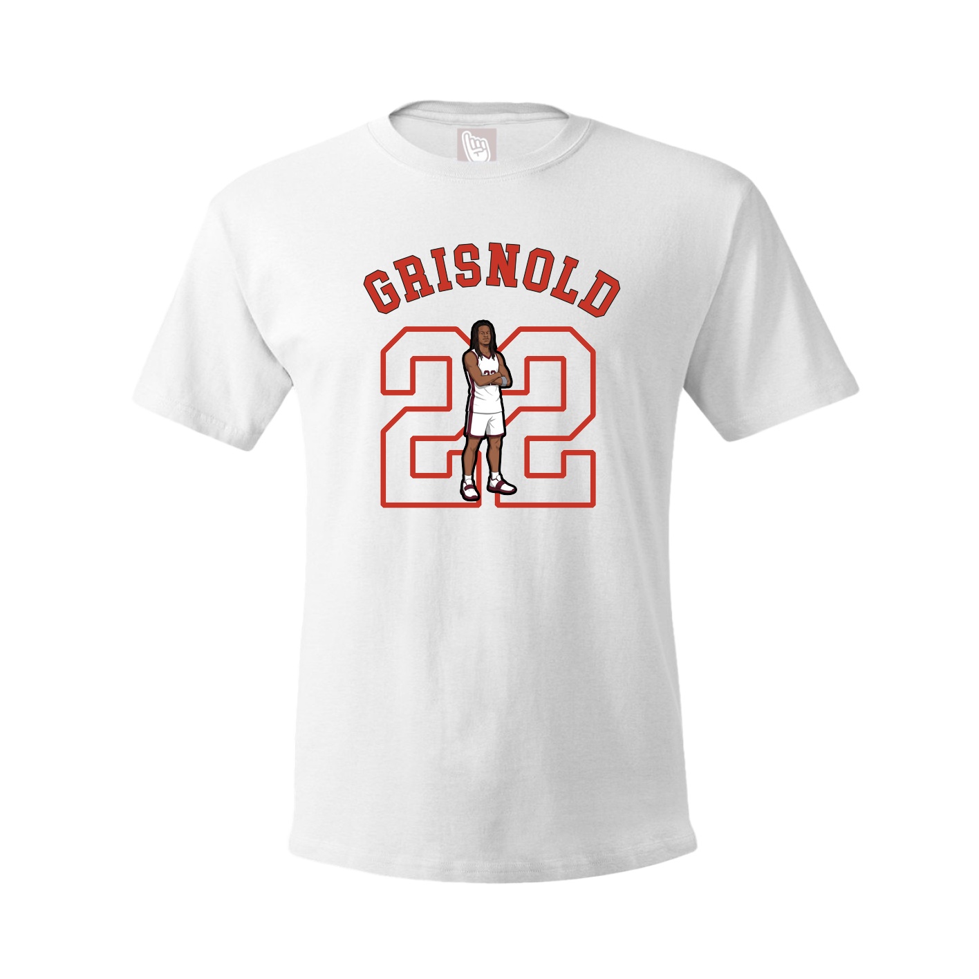 Youth Tee — Shirsey Arch in White