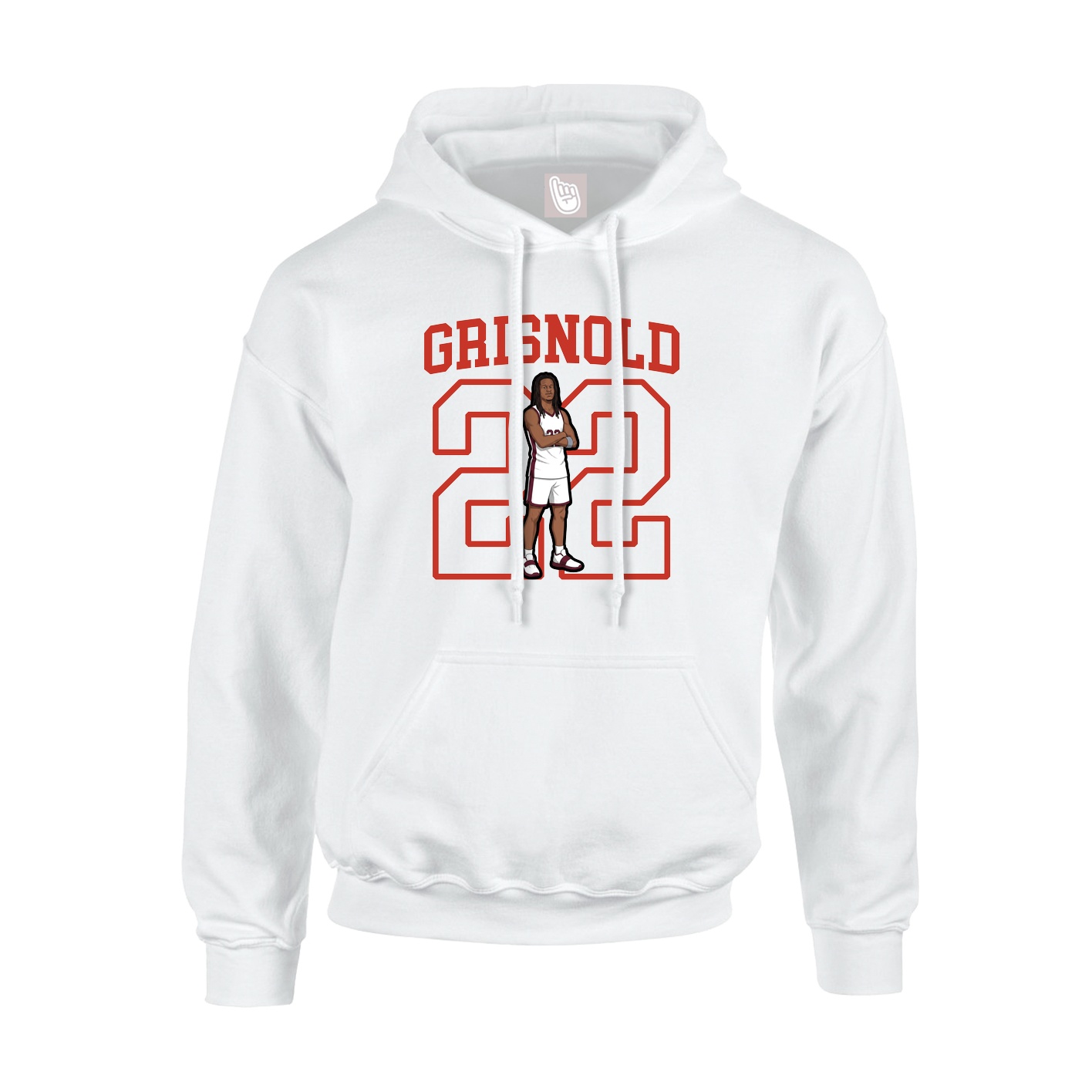 Youth Hoodie — Shirsey in White