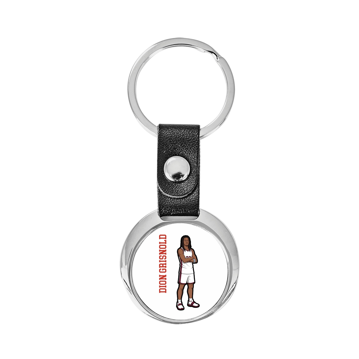 Key Chain — Name Vertical in Classic