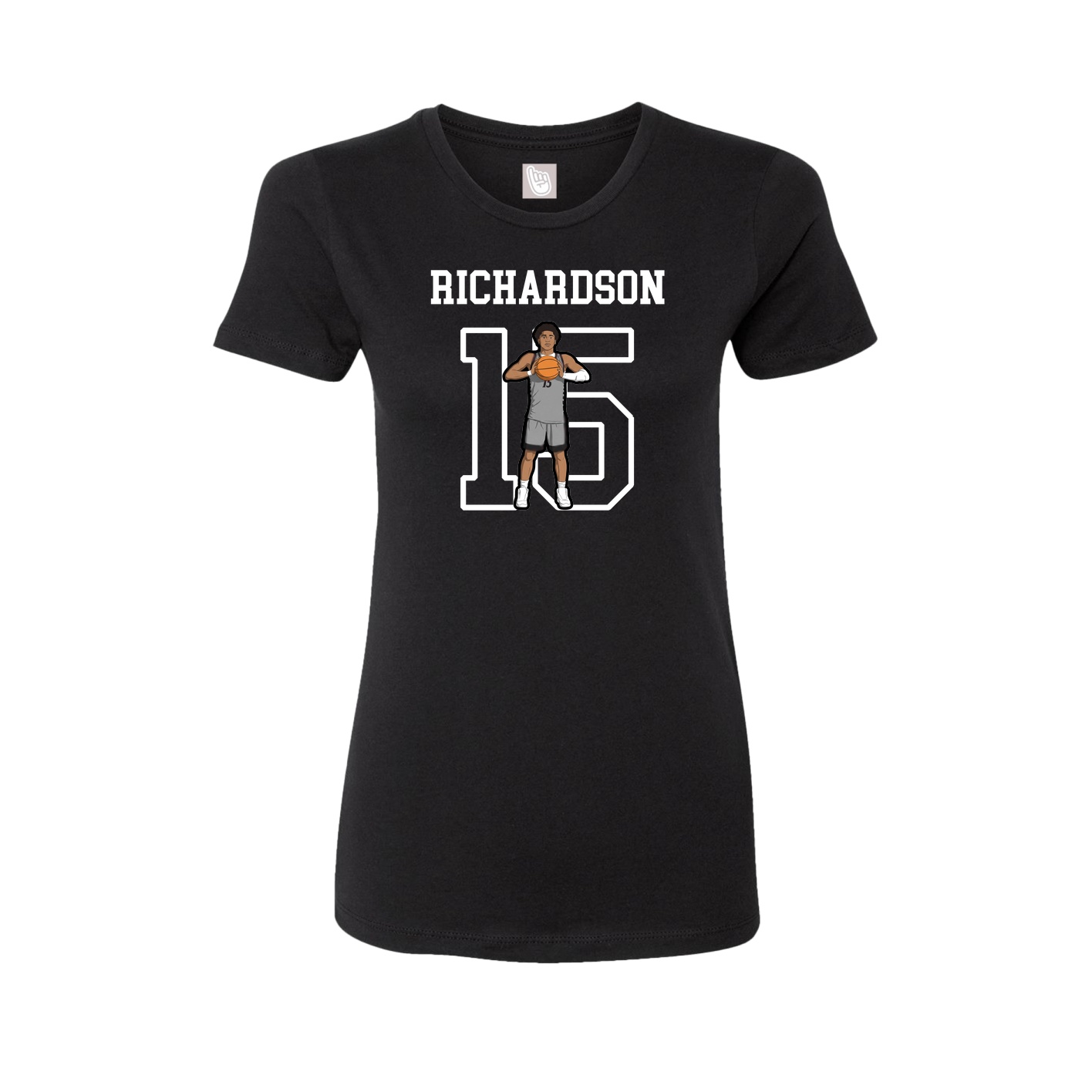 Fitted Women's Tee — Shirsey in Black