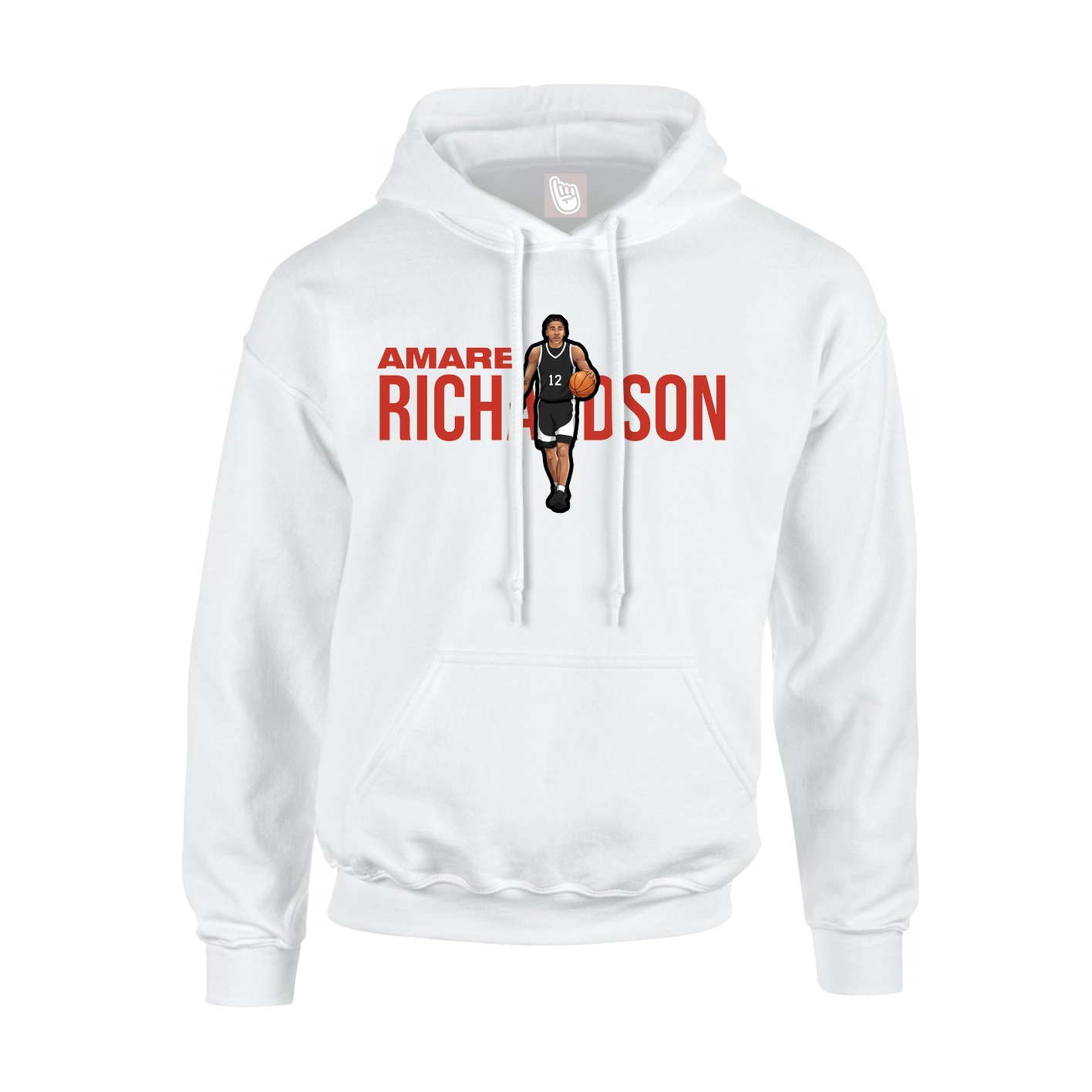 Youth Hoodie — Player Name in White