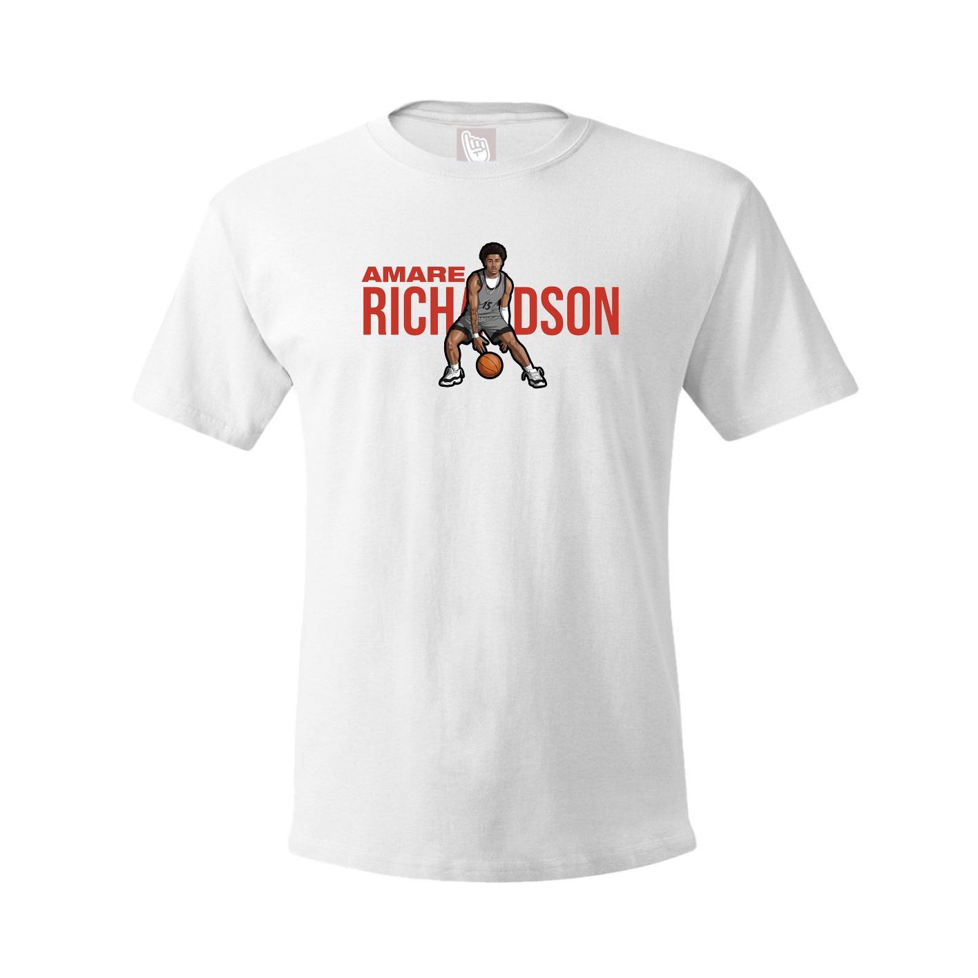 Youth Tee — Player Name in White