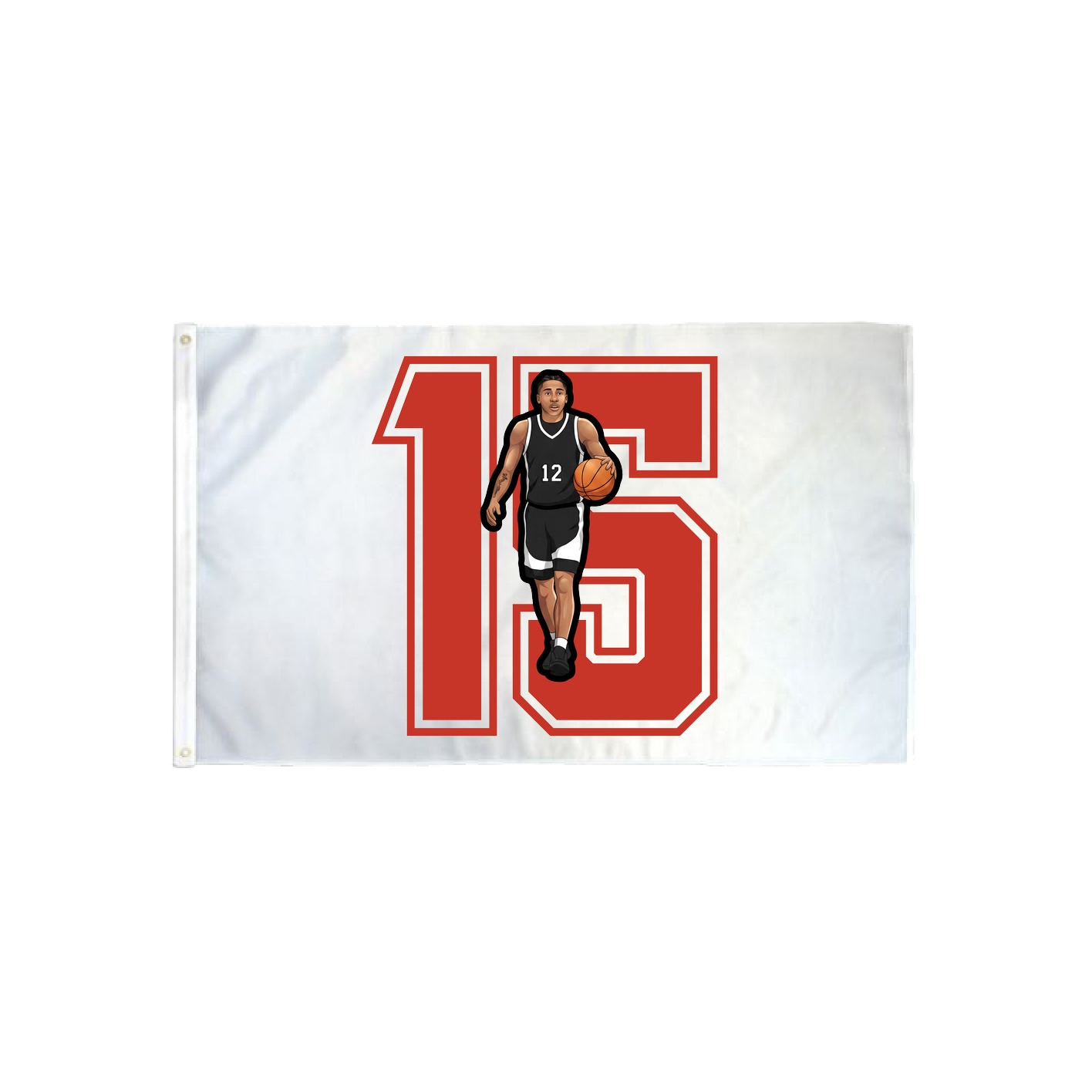 3x5 Flag — Number in Classic