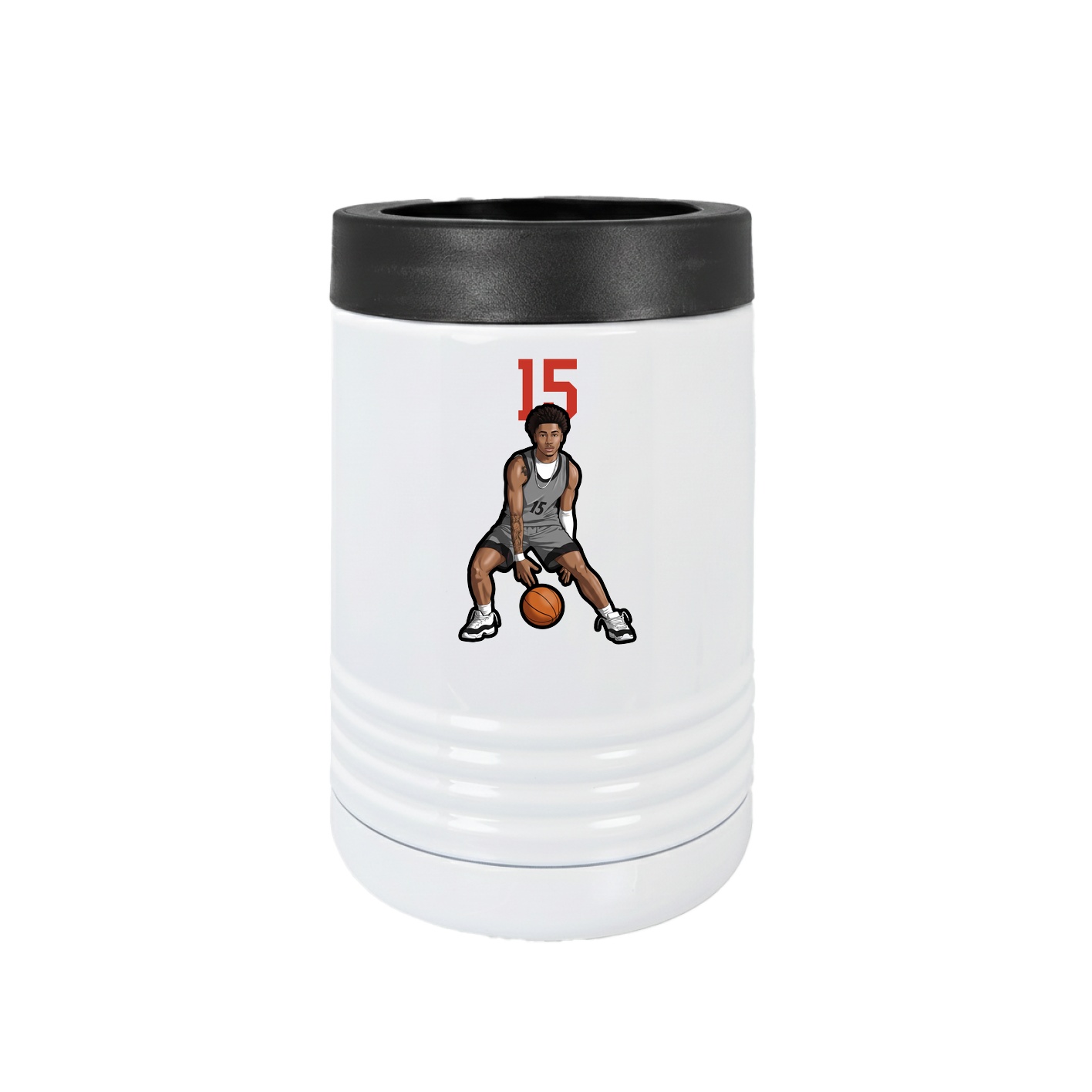 Beverage Holder — Number Top in White