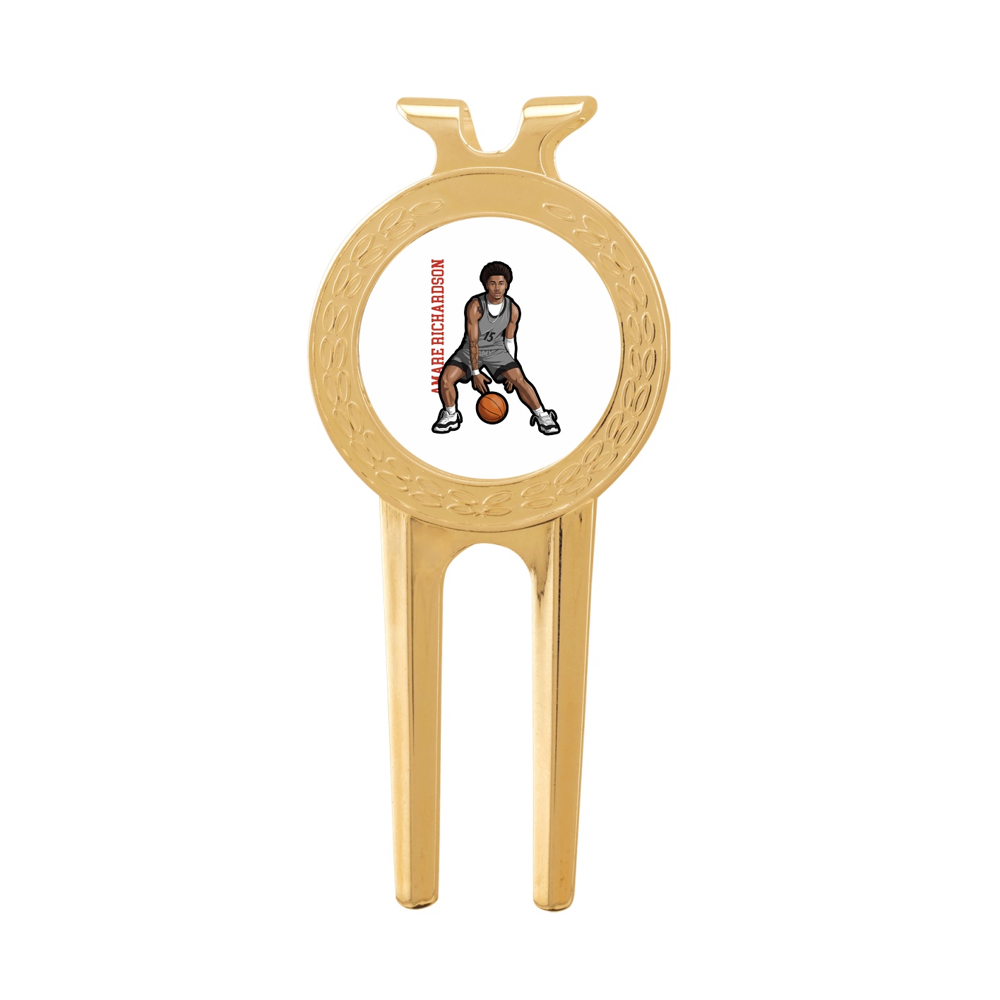 Divot Tool with Ball Marker — Name Vertical in Classic