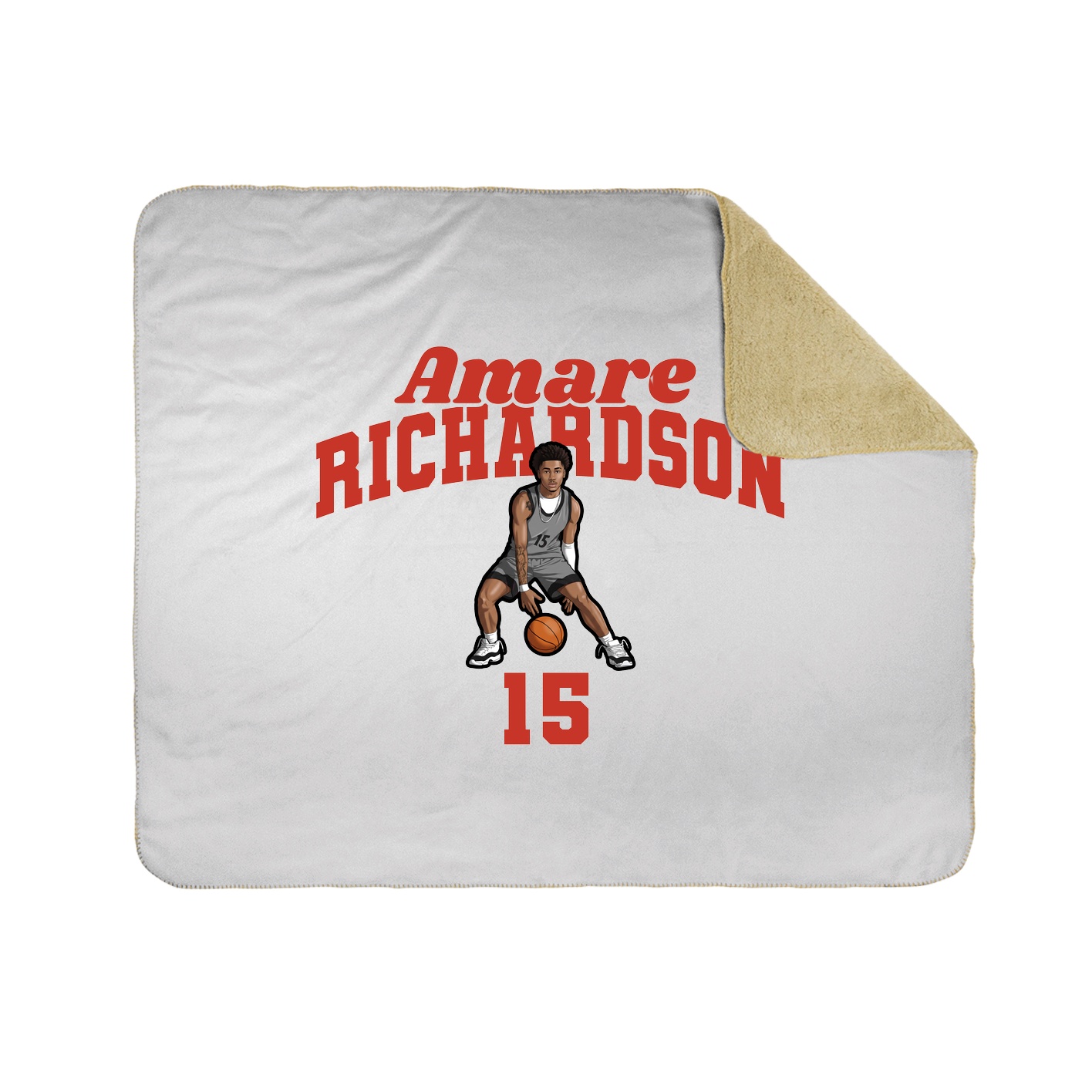 Throw Blanket — Signature Arch in White