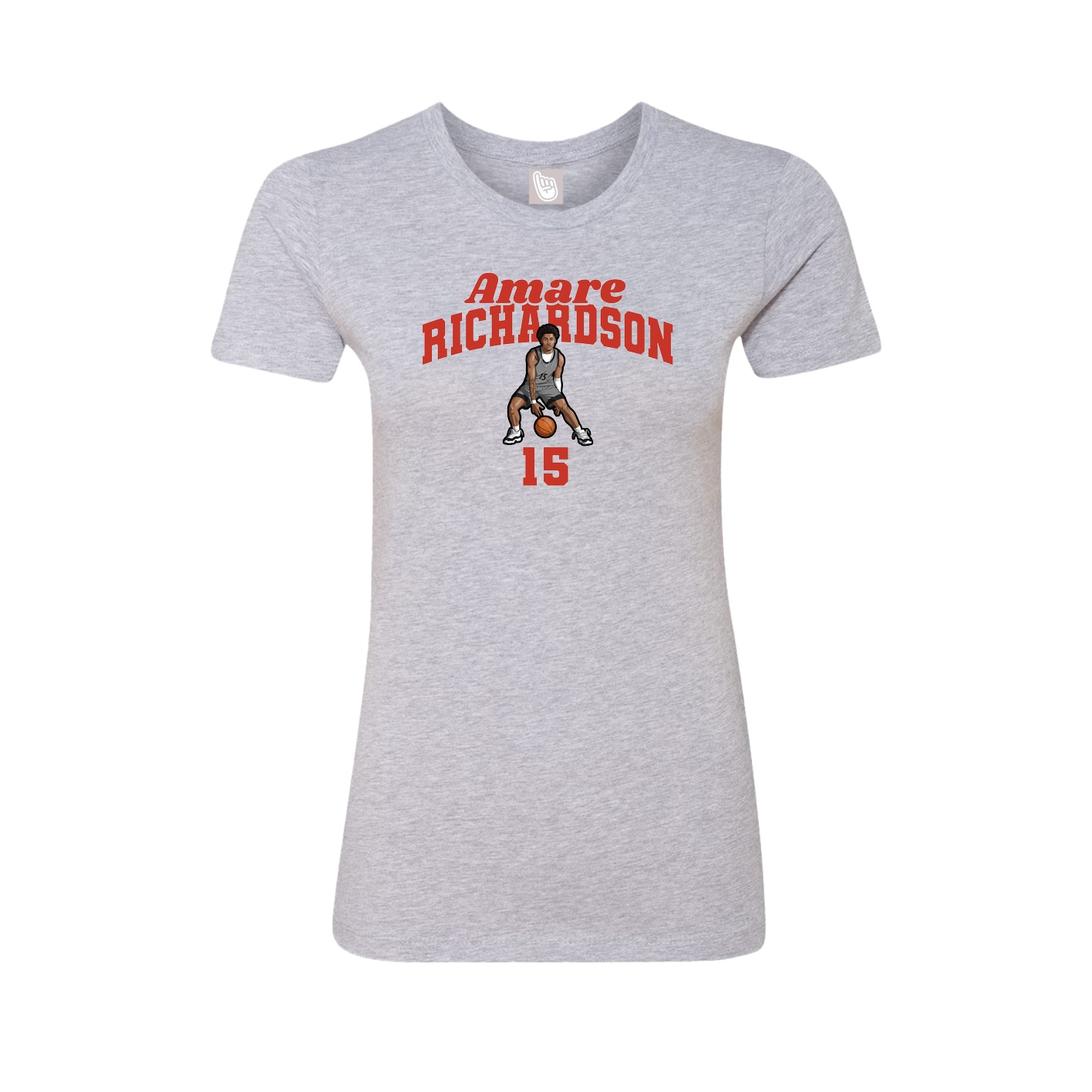 Womens Tee — Signature Arch in Grey