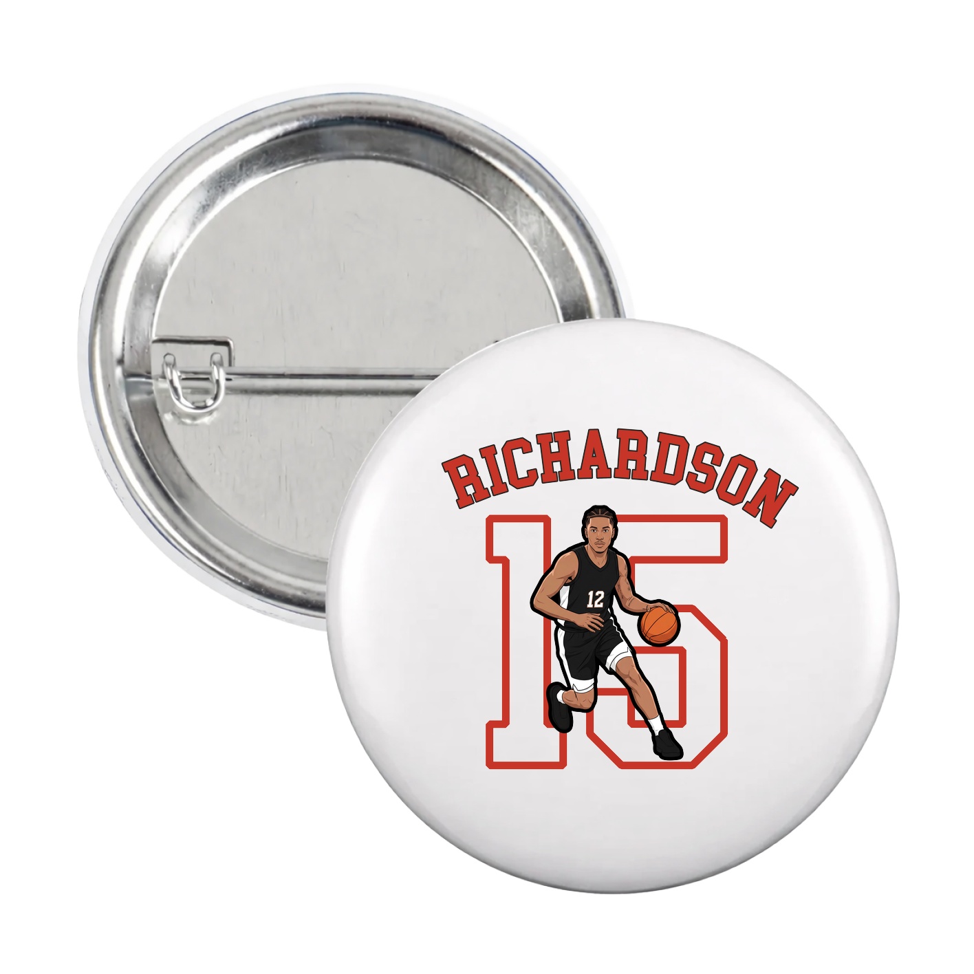 Game Day Button — Shirsey Arch in White