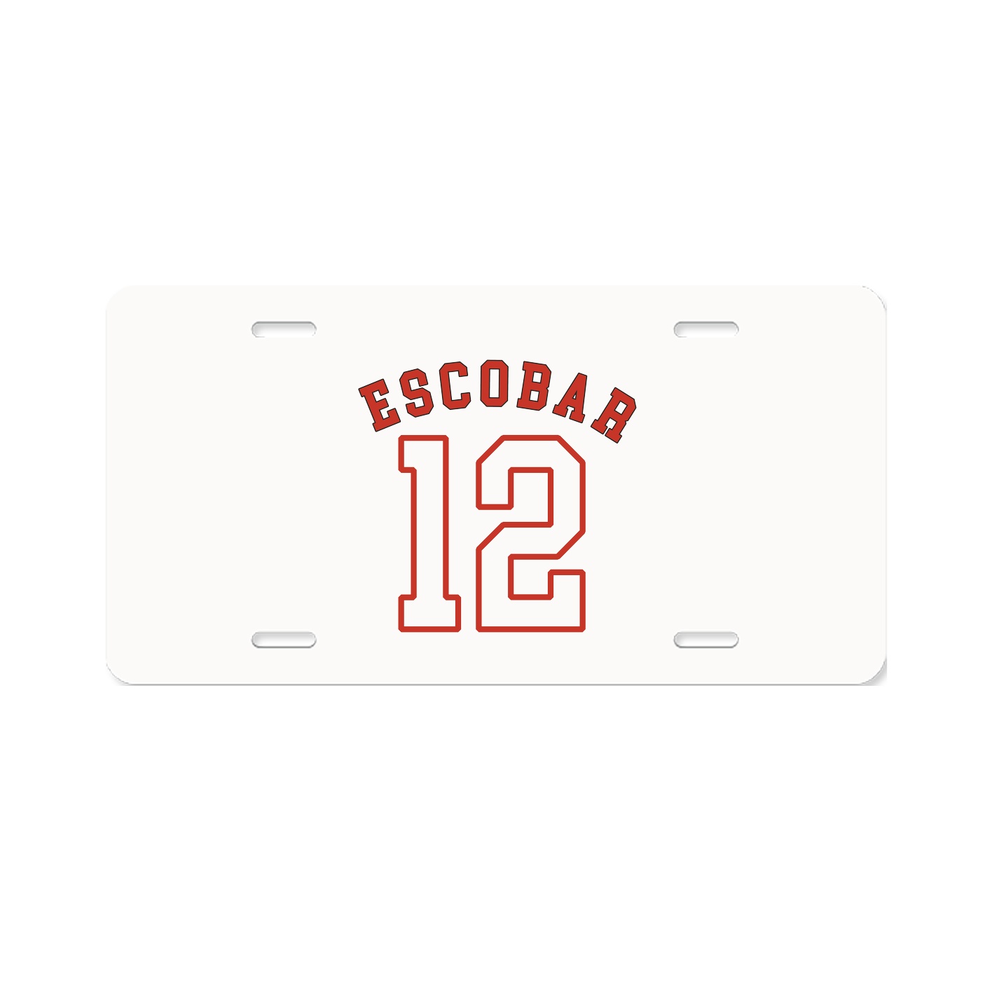 License Plate — Shirsey Arch in Classic