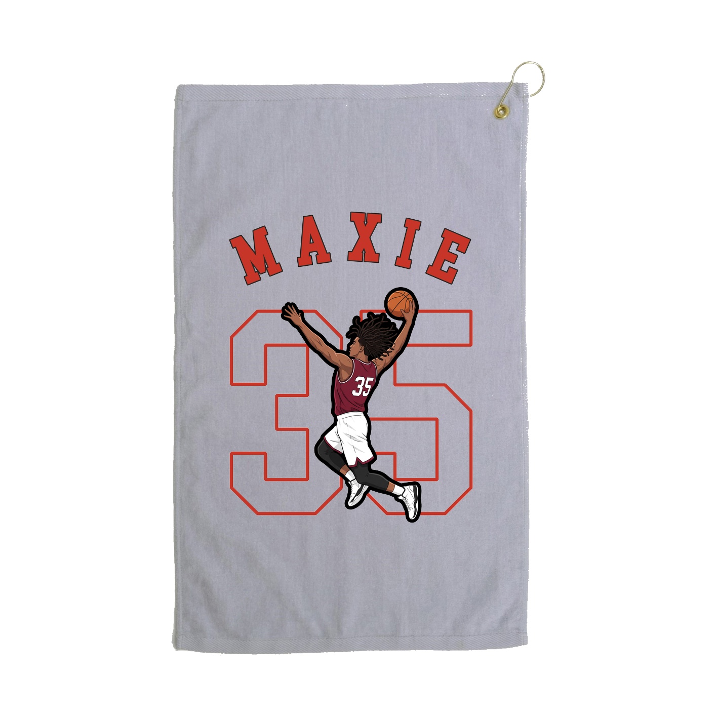 Golf Towel — Shirsey Arch in Grey