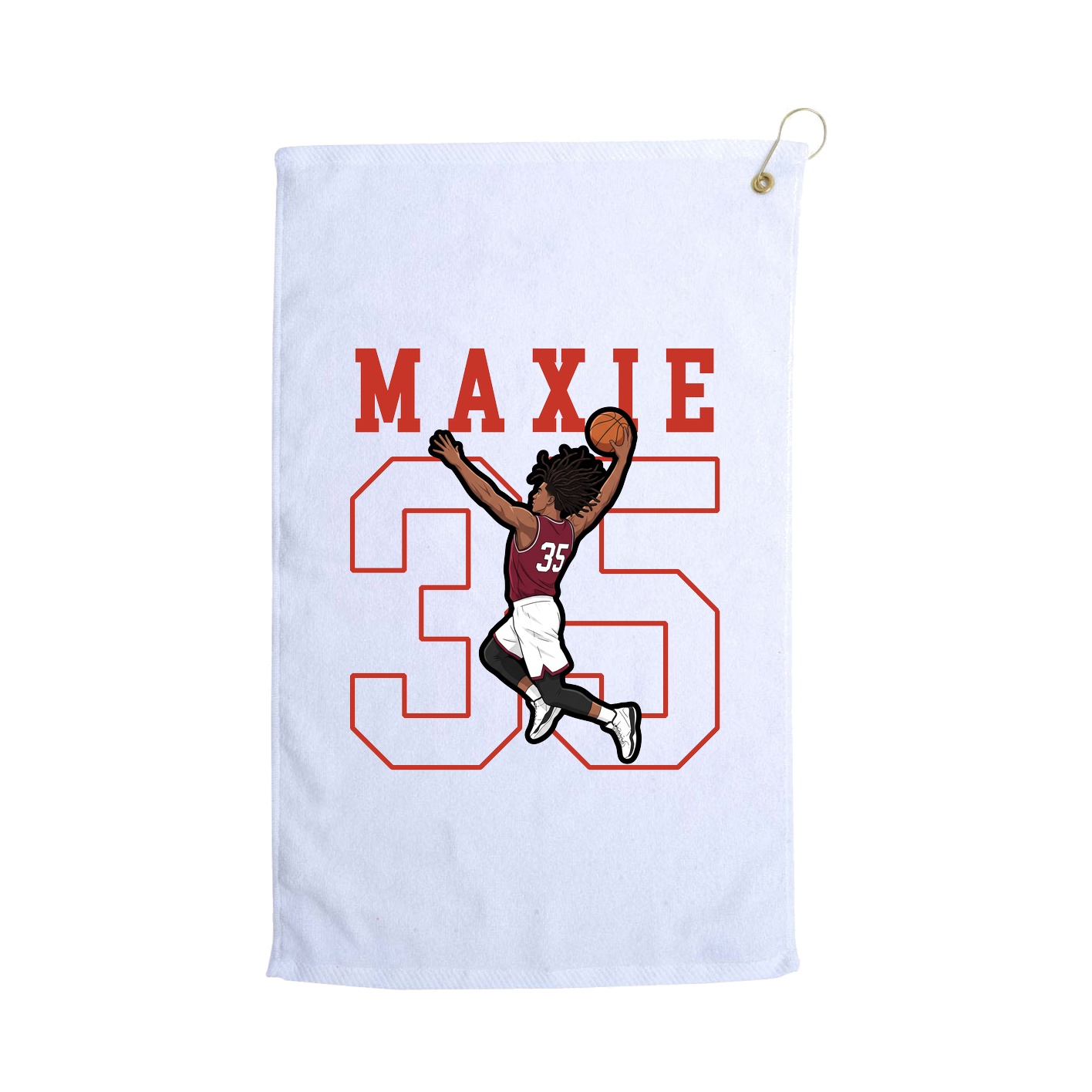 Golf Towel — Shirsey in White