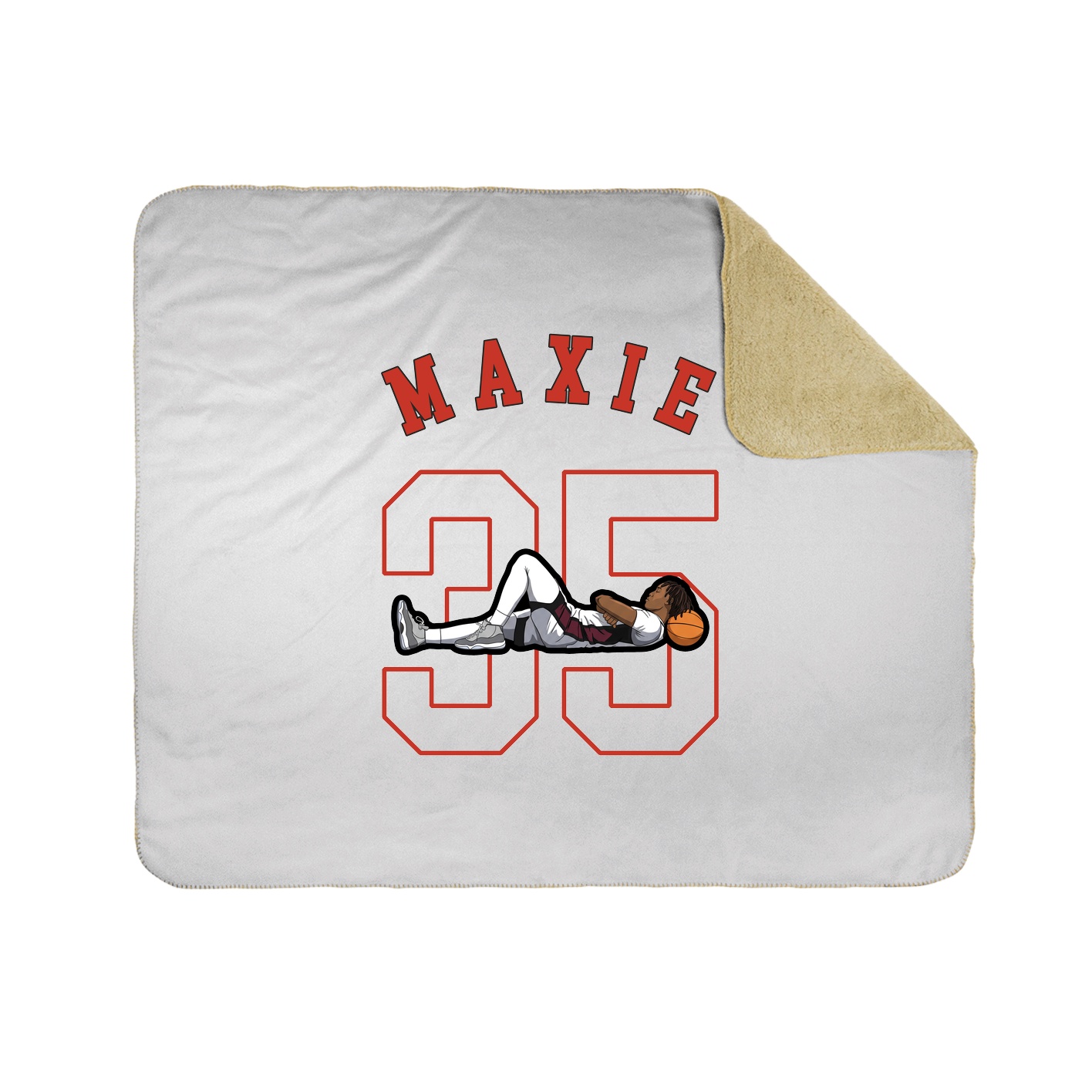 Throw Blanket — Shirsey Arch in White